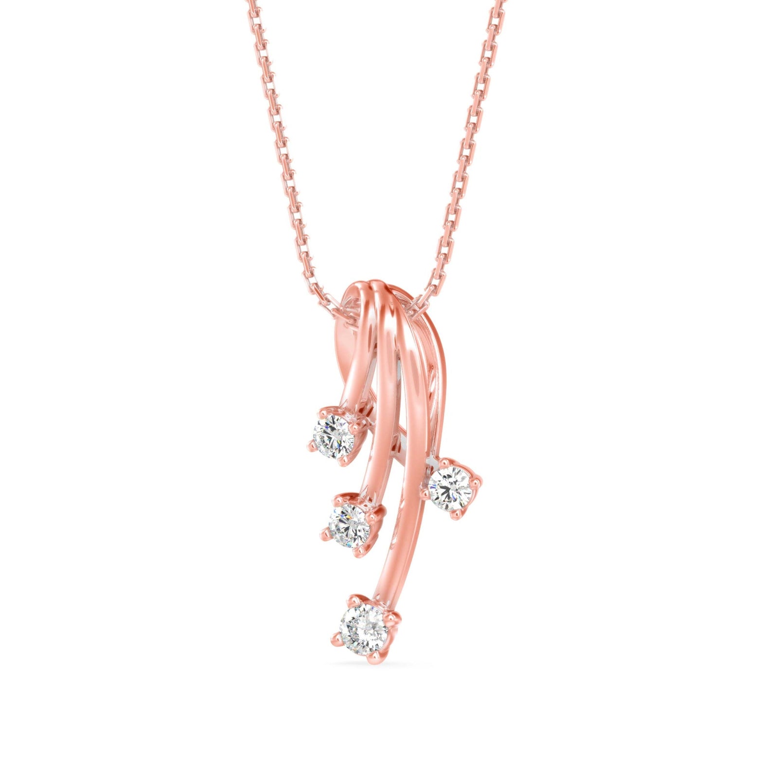 Eternal Charm Diamond Pendant Front view