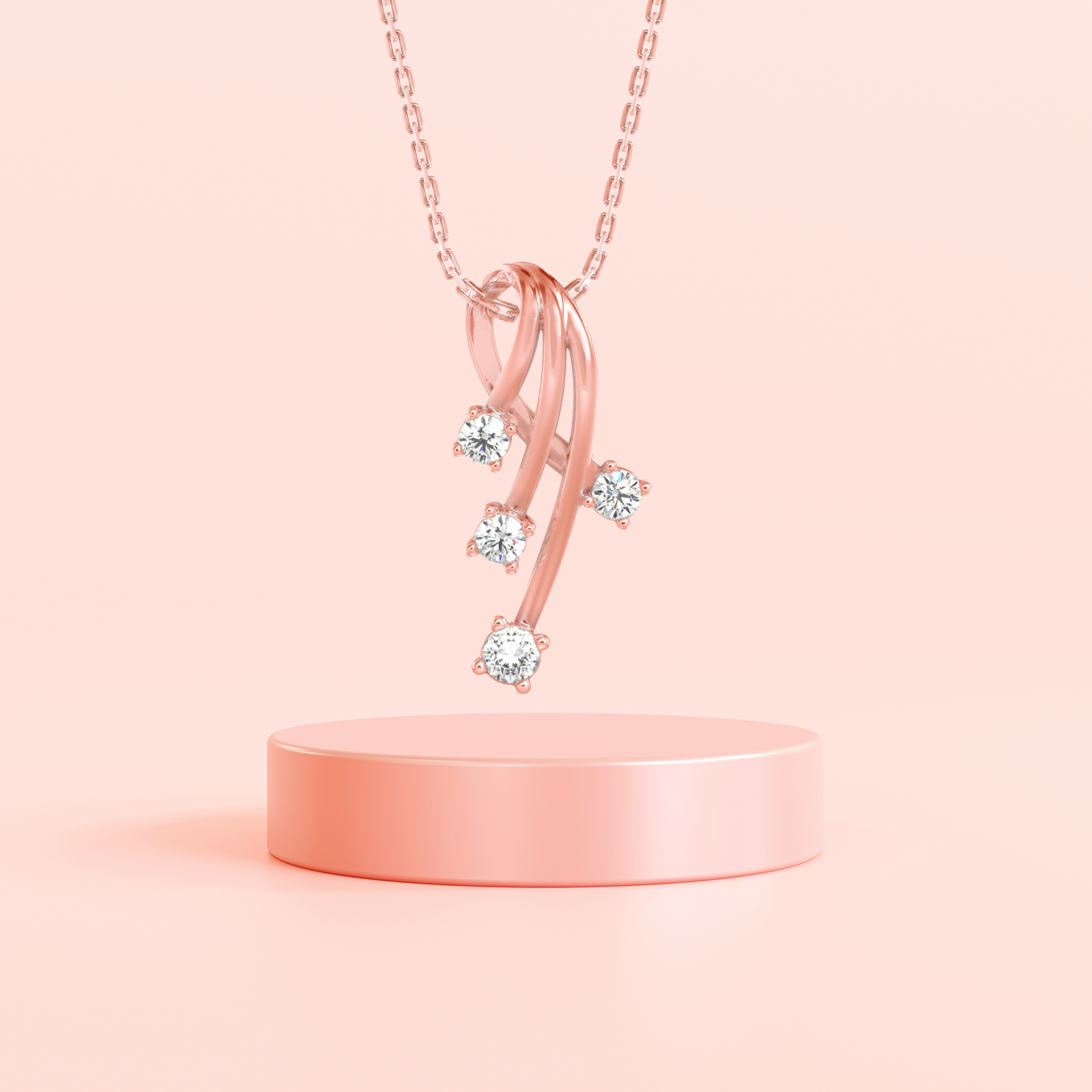 Eternal Charm Lab Grown Diamond Pendant_in-stock