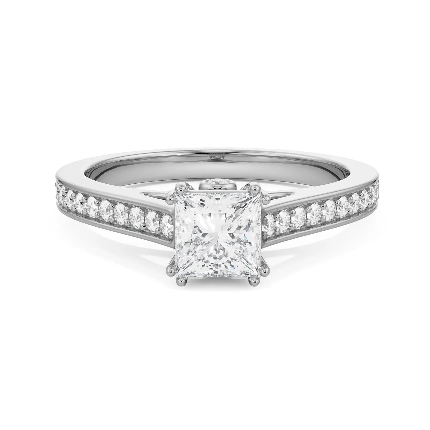 Rebecca Timeless Lab Diamond Solitaire Ring