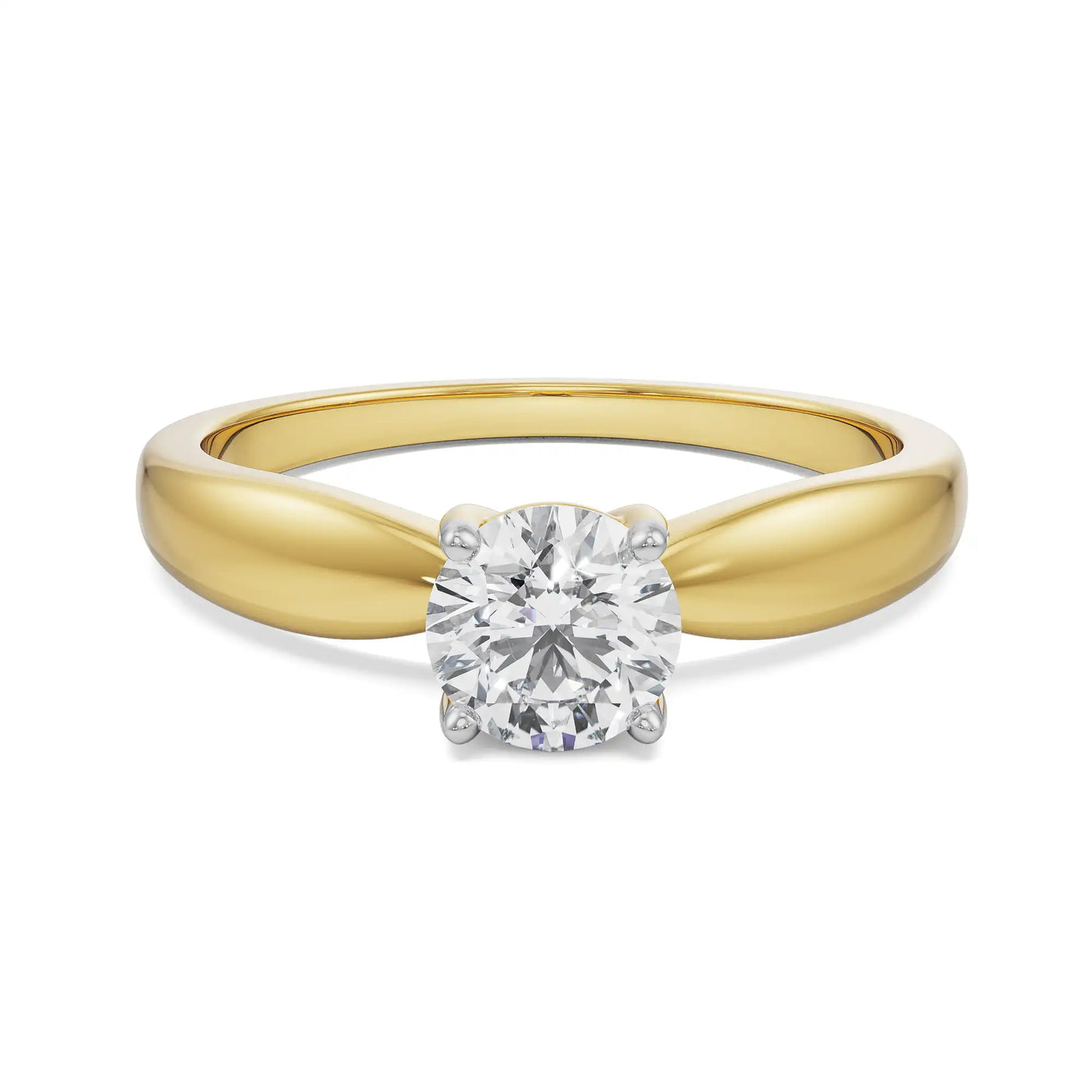 Diana Lab Grown Diamond Solitaire Ring