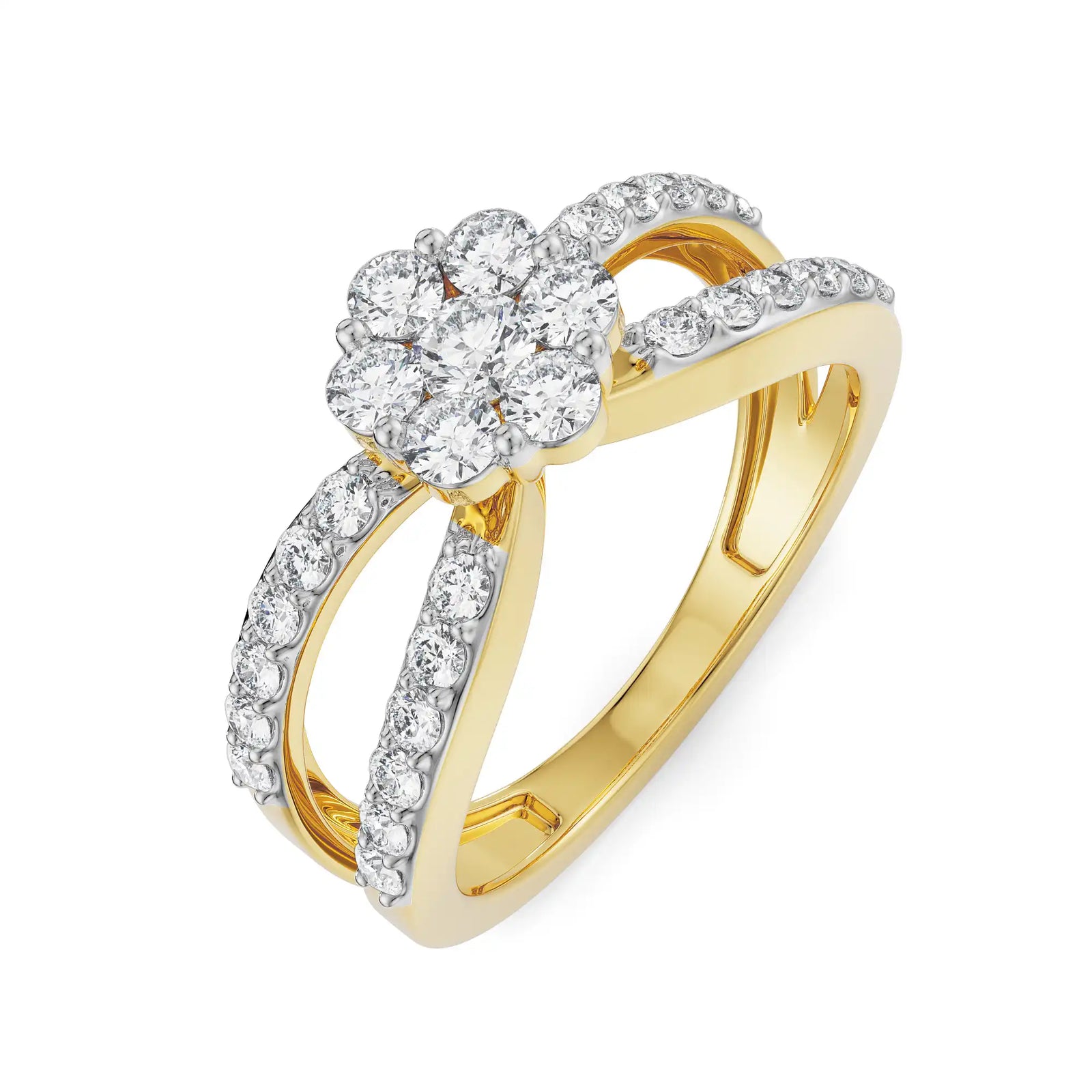 Veronica Engagement Ring Top View