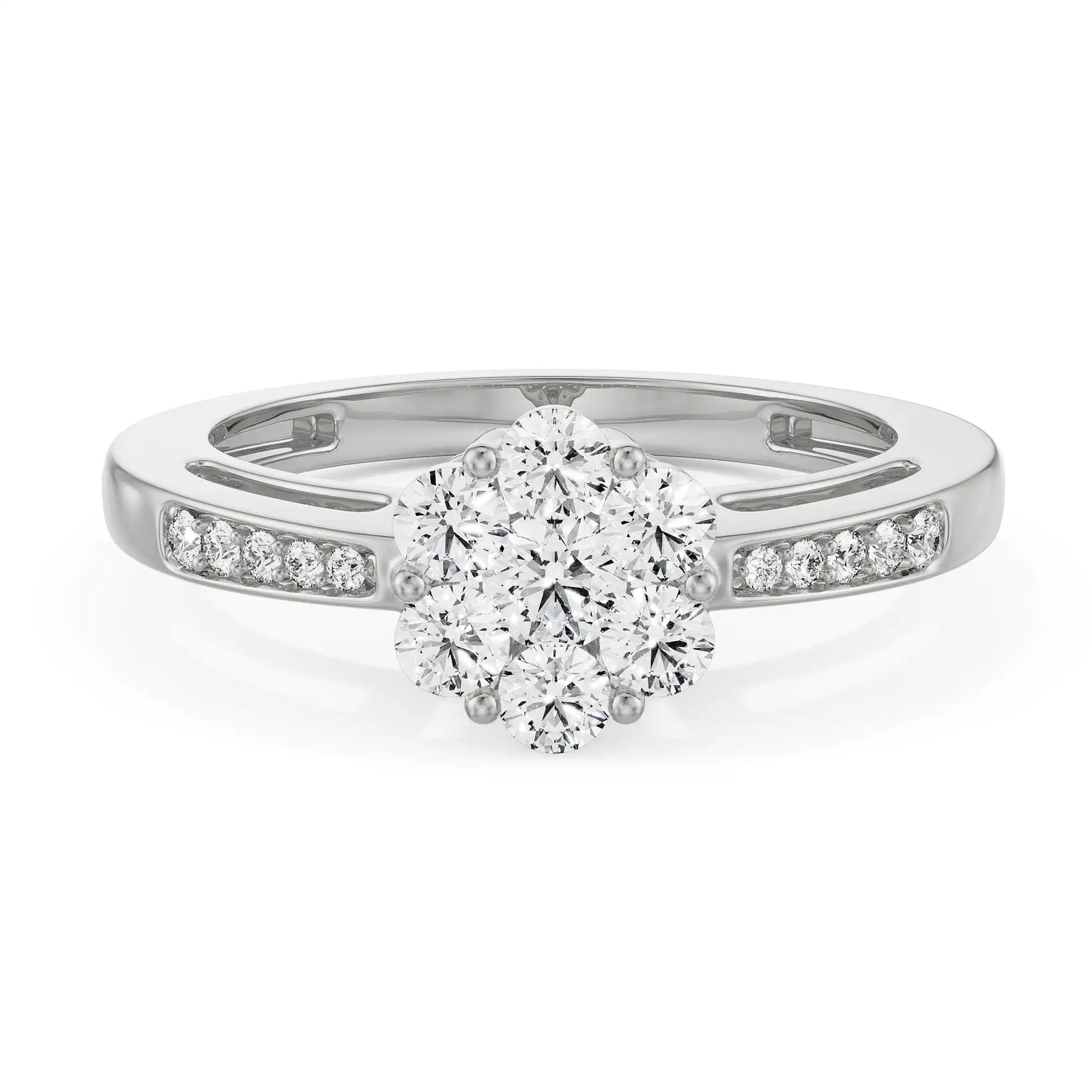 Caroline Engagement Ring Front View