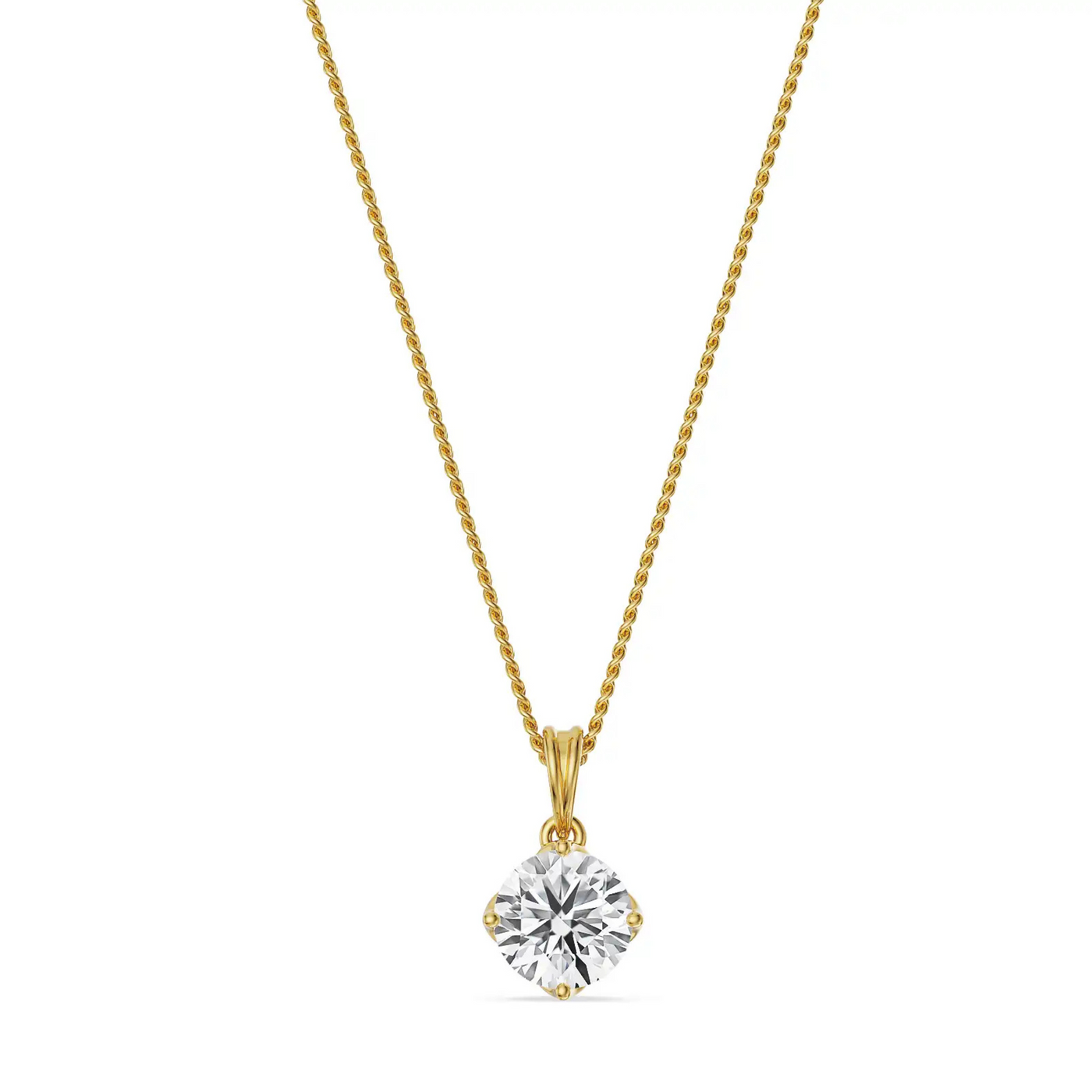 Grace Lab Grown Diamond Pendant 9KT