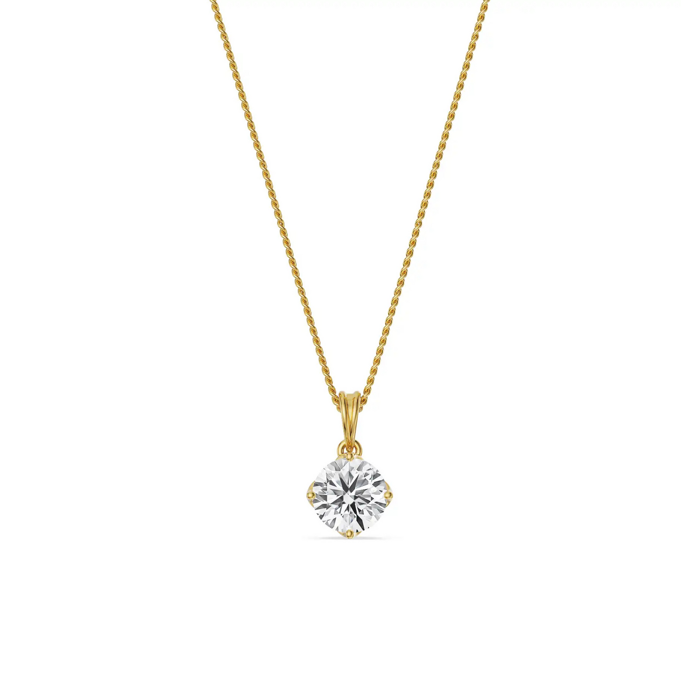 Rihana Lab Grown Diamond Pendant 9KT