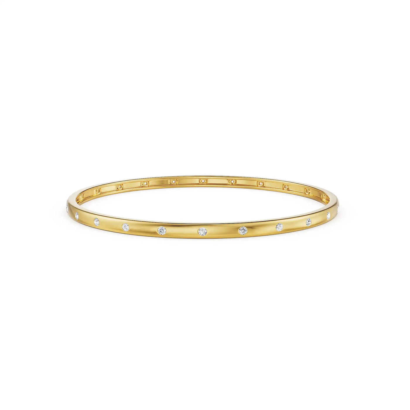 Starlight Row Lab Grown Diamond Bangle
