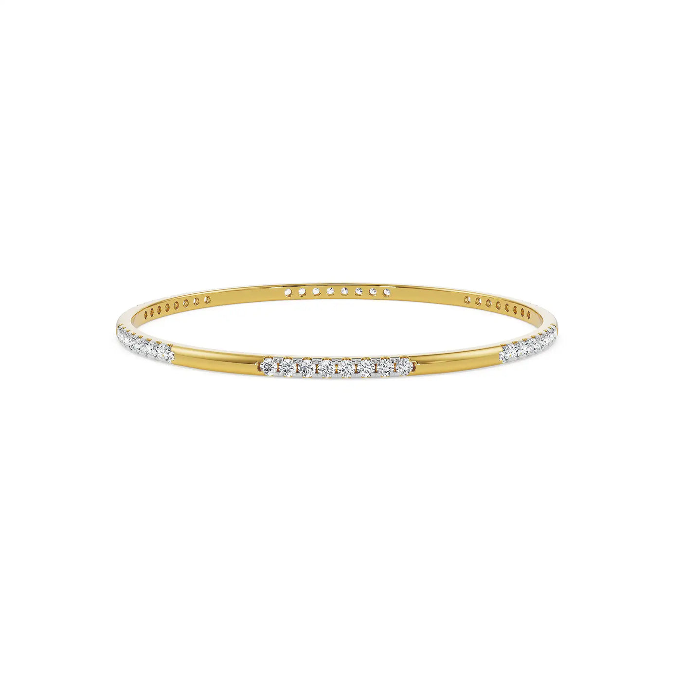 Mystic Lab Grown Diamond Bangle 9KT