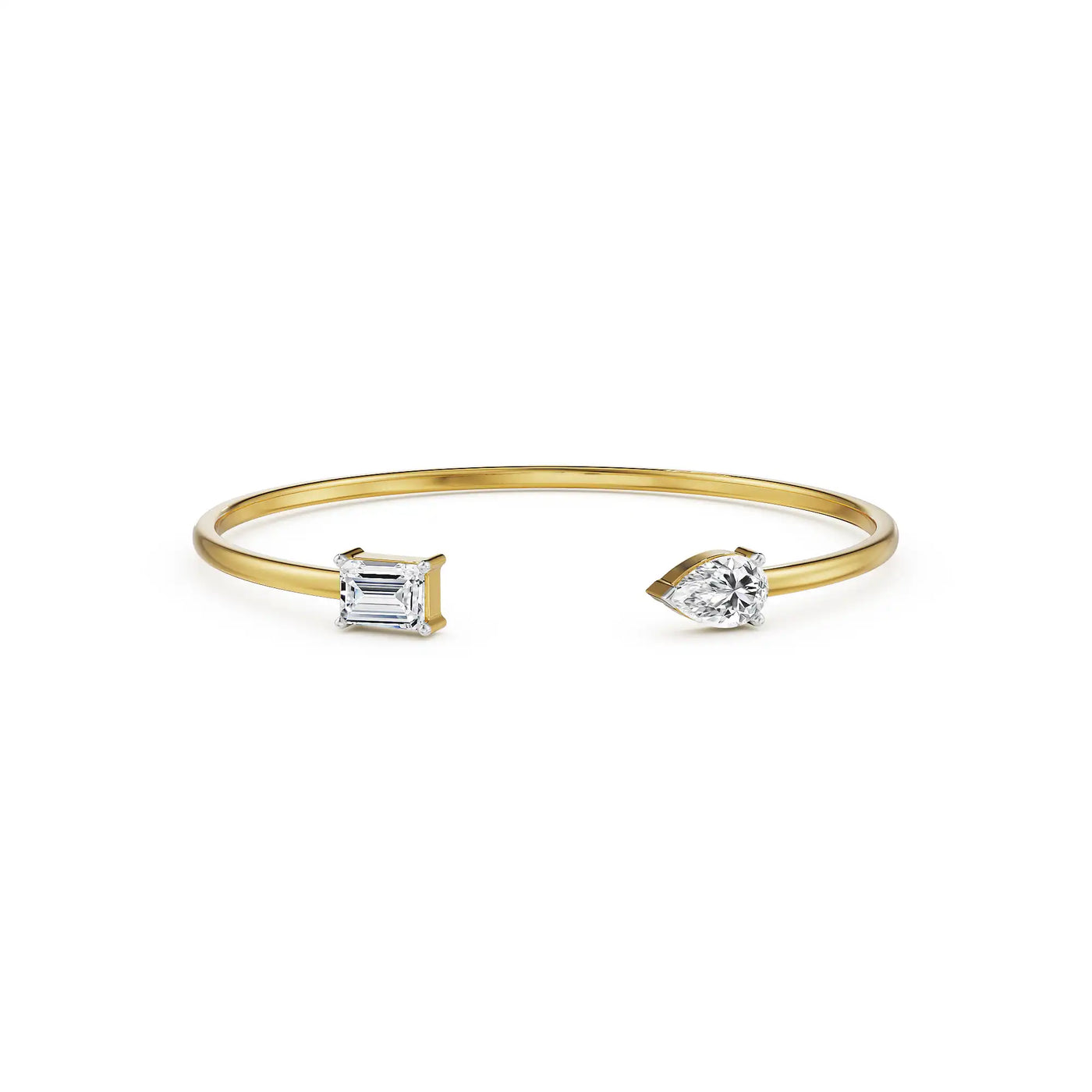 Golden Muse Lab Grown Diamond Bangle