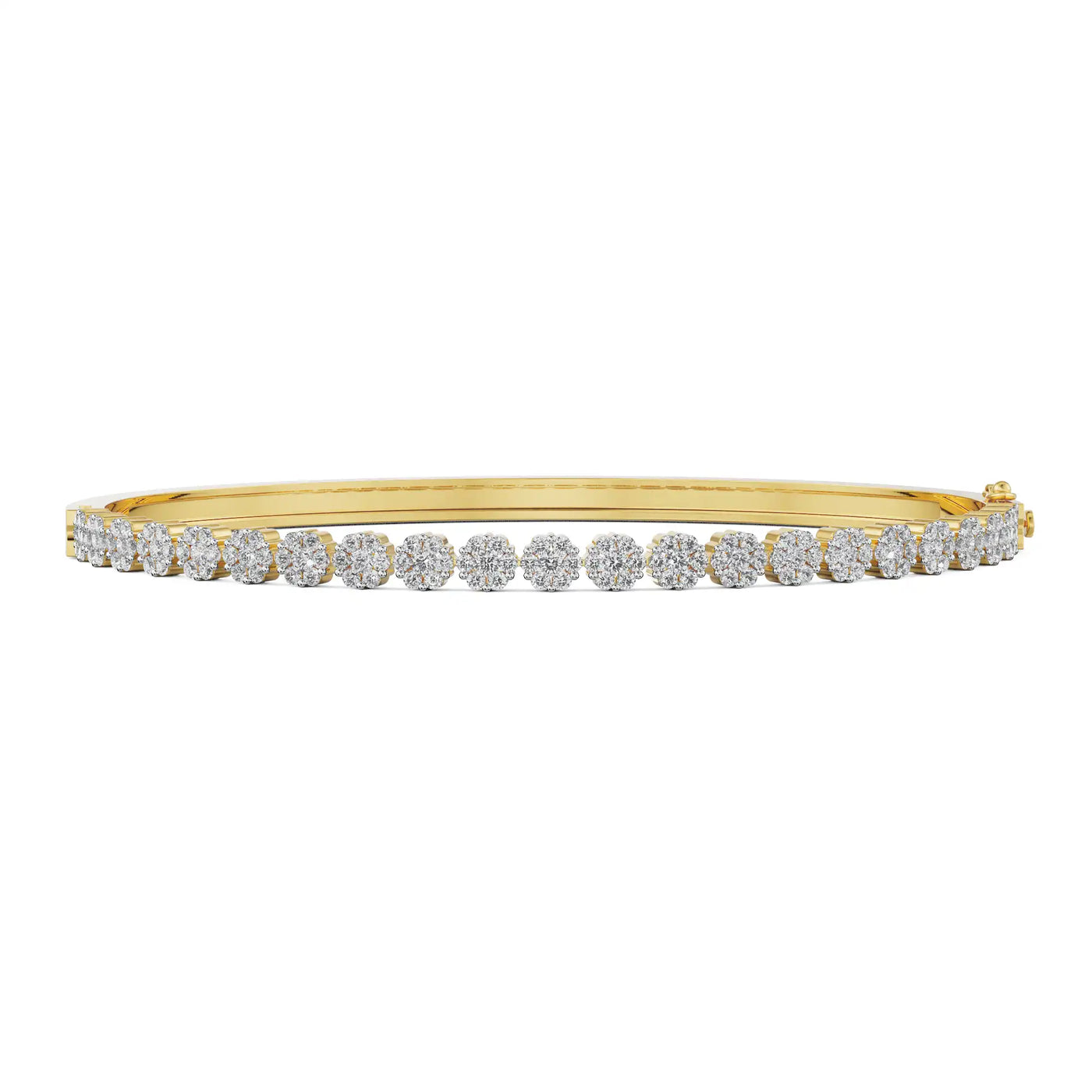 Rosie Clustered Lab Grown Diamond Bracelet_in-stock
