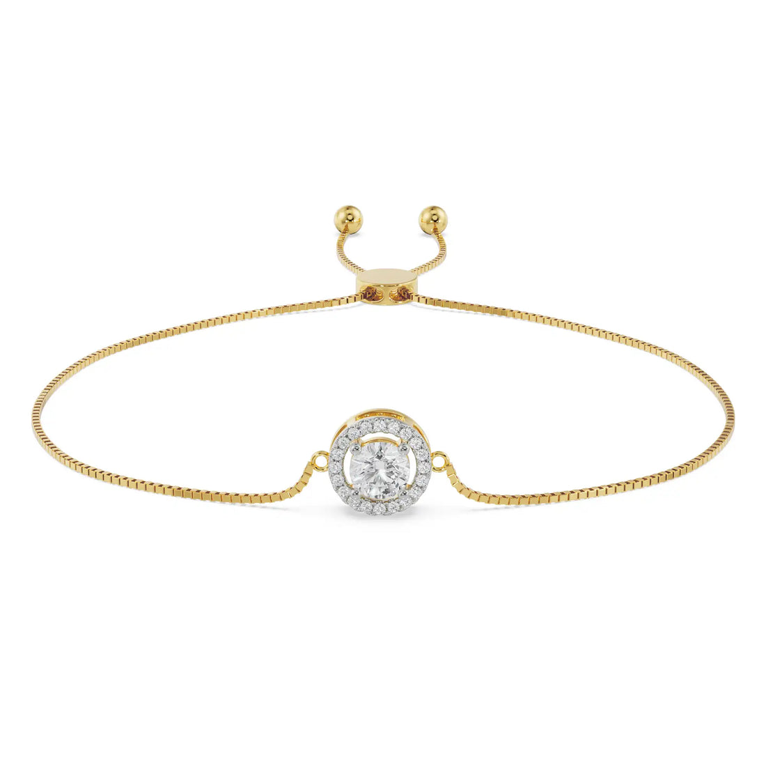 Subtle Shimmering Lab Grown Diamond Bracelet
