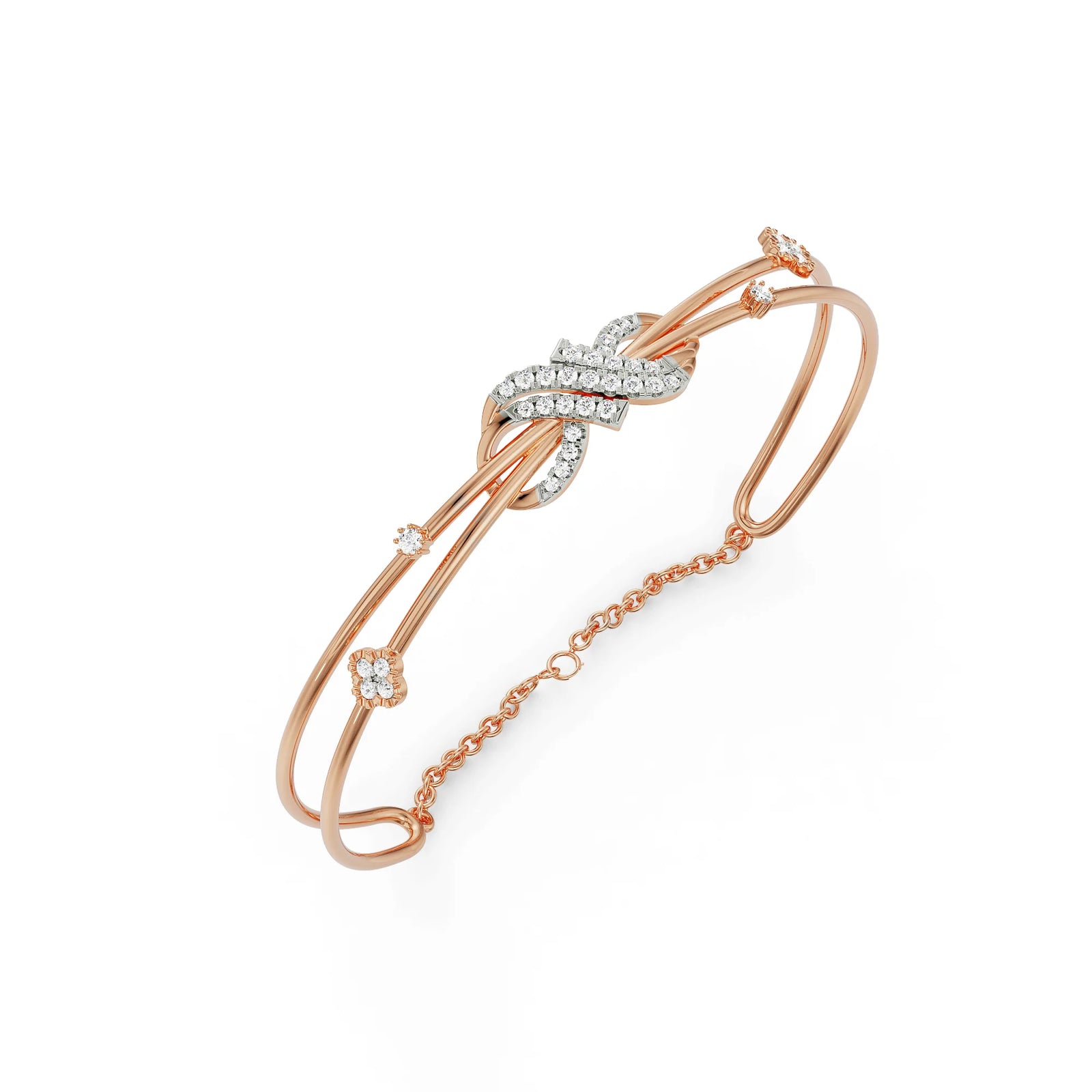 Zelda Infinity Diamond Braclet Left View