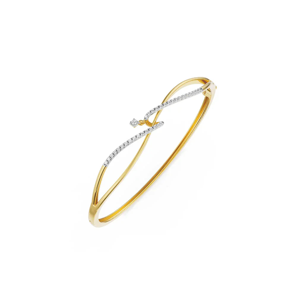 Mindy Minimalist Lab Grown Diamond Bracelet 9KT