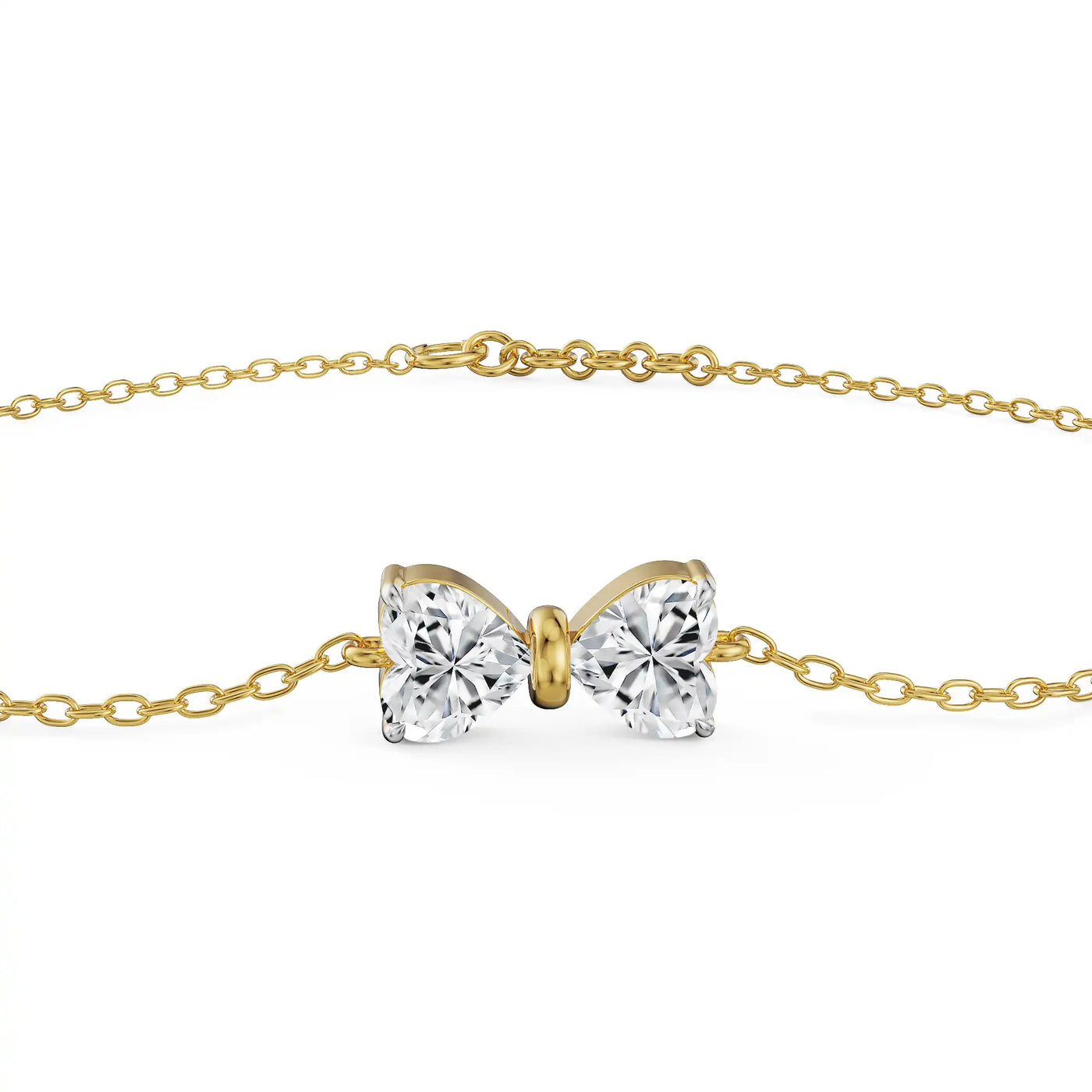 Beloved Bow Lab Grown Diamond Bracelet