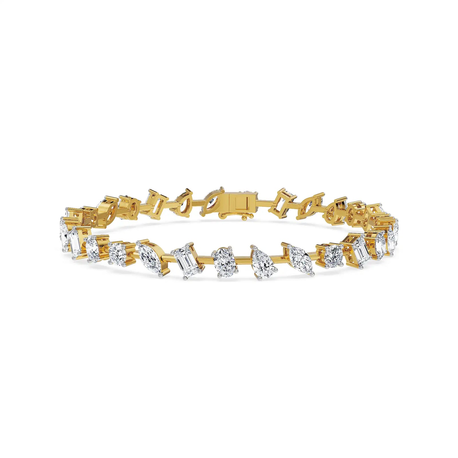 Timeless Glow Lab Grown Diamond Bracelet - front view
