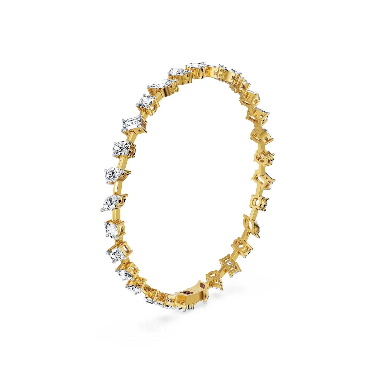 Timeless Glow Lab Grown Diamond Bracelet - side view