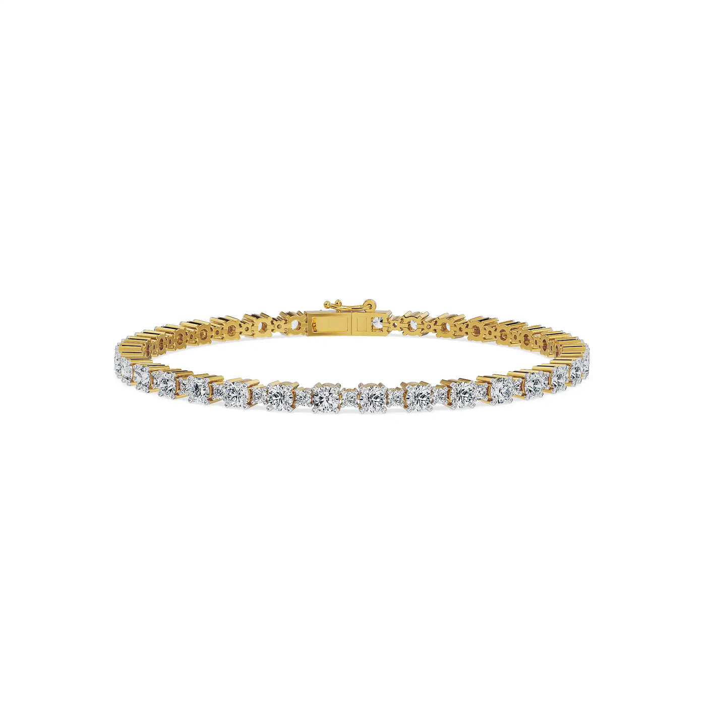 Eternal Glam Lab Grown Diamond Tennis Bracelet