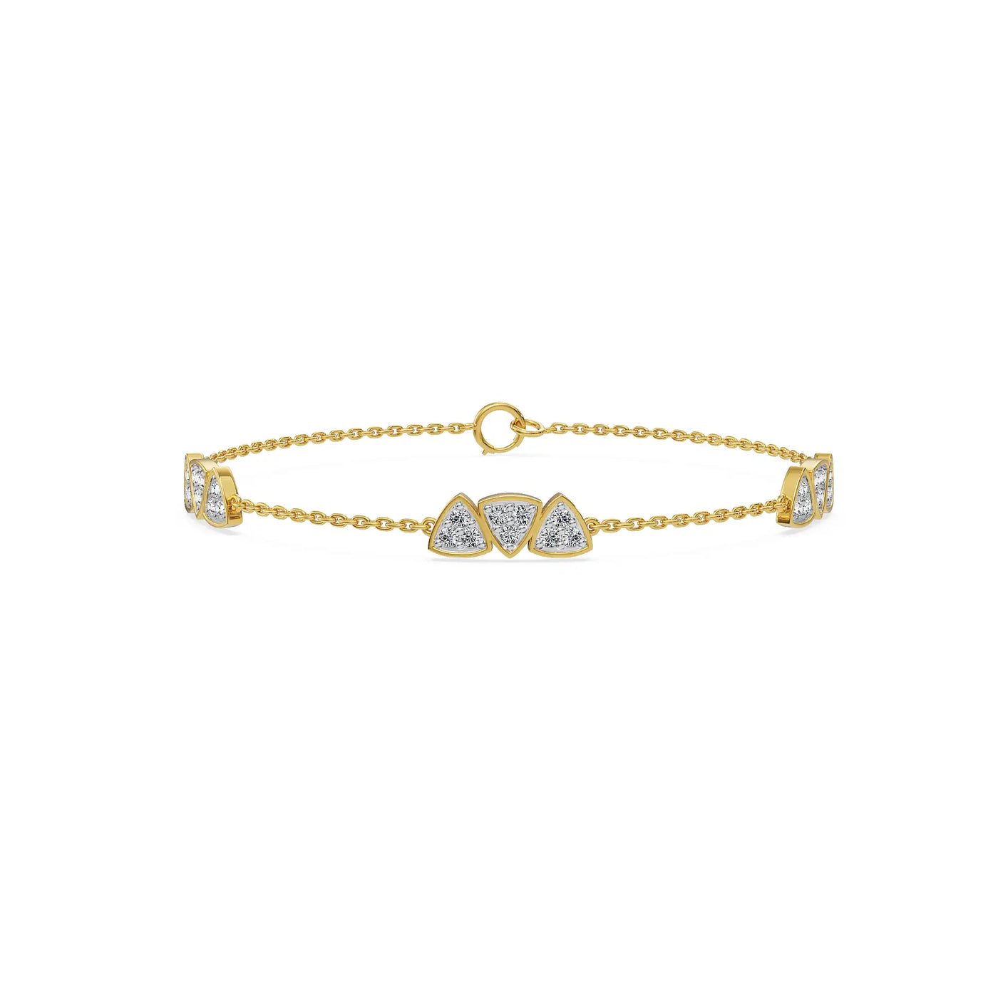 Tria Bloom Lab Grown Diamond Bracelet