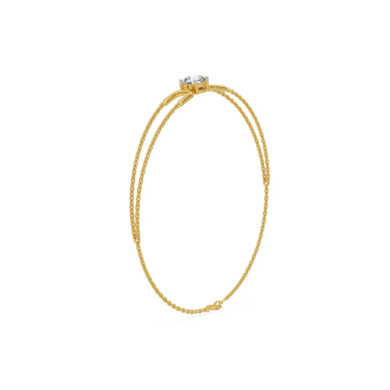 Luna Sol Lab Grown Diamond Bracelet
Side View