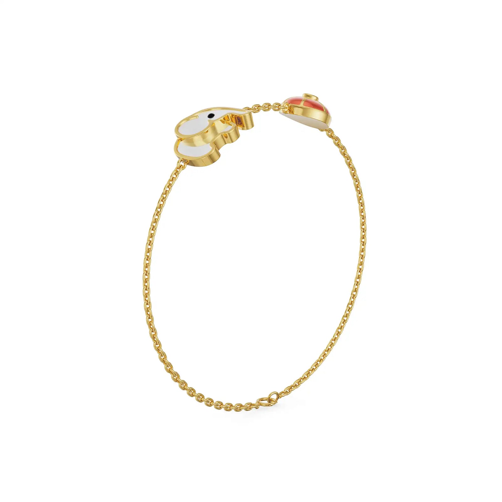 Jumbo Joy Elephant Lab Grown Diamond Bracelet
Back View