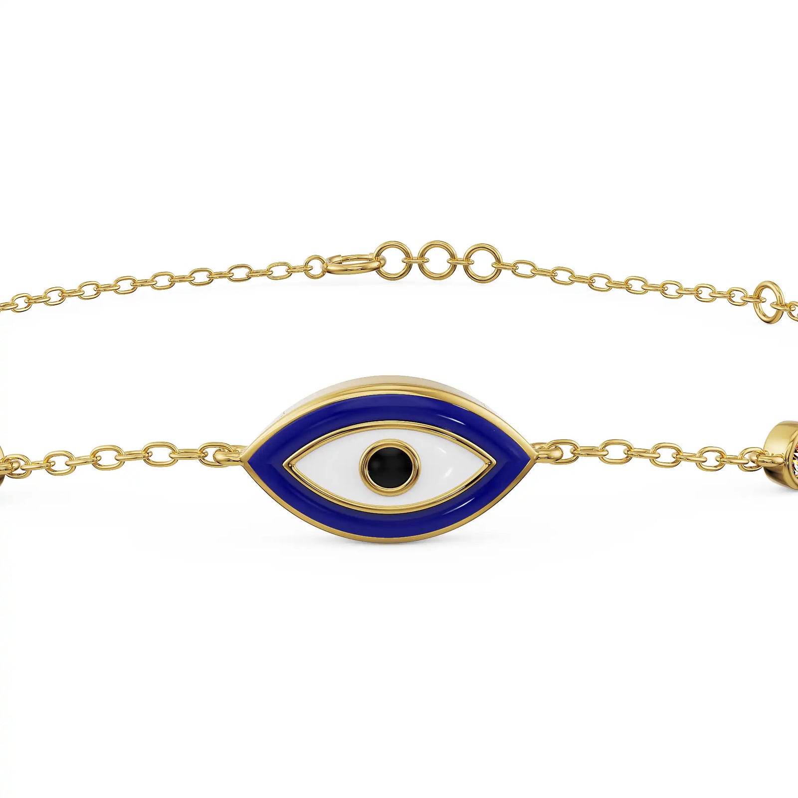 Iris Evil Eye Lab Diamond Bracelet_in-stock