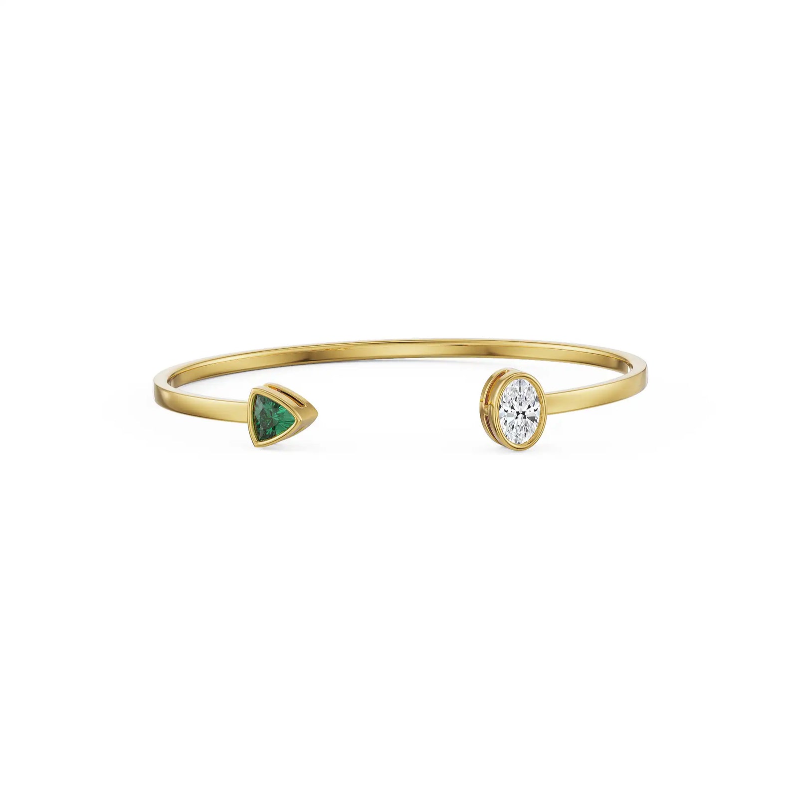 Curve Crush Lab Grown Diamond Bracelet
Front View