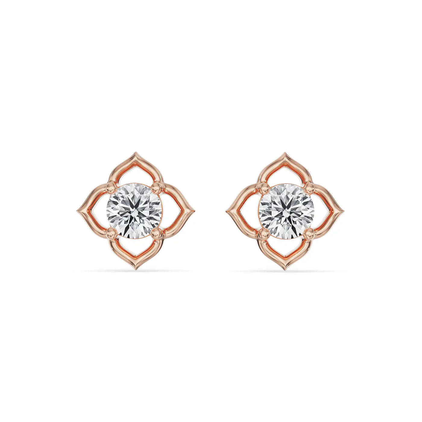 Little Blossom Lab Grown Diamond Studs