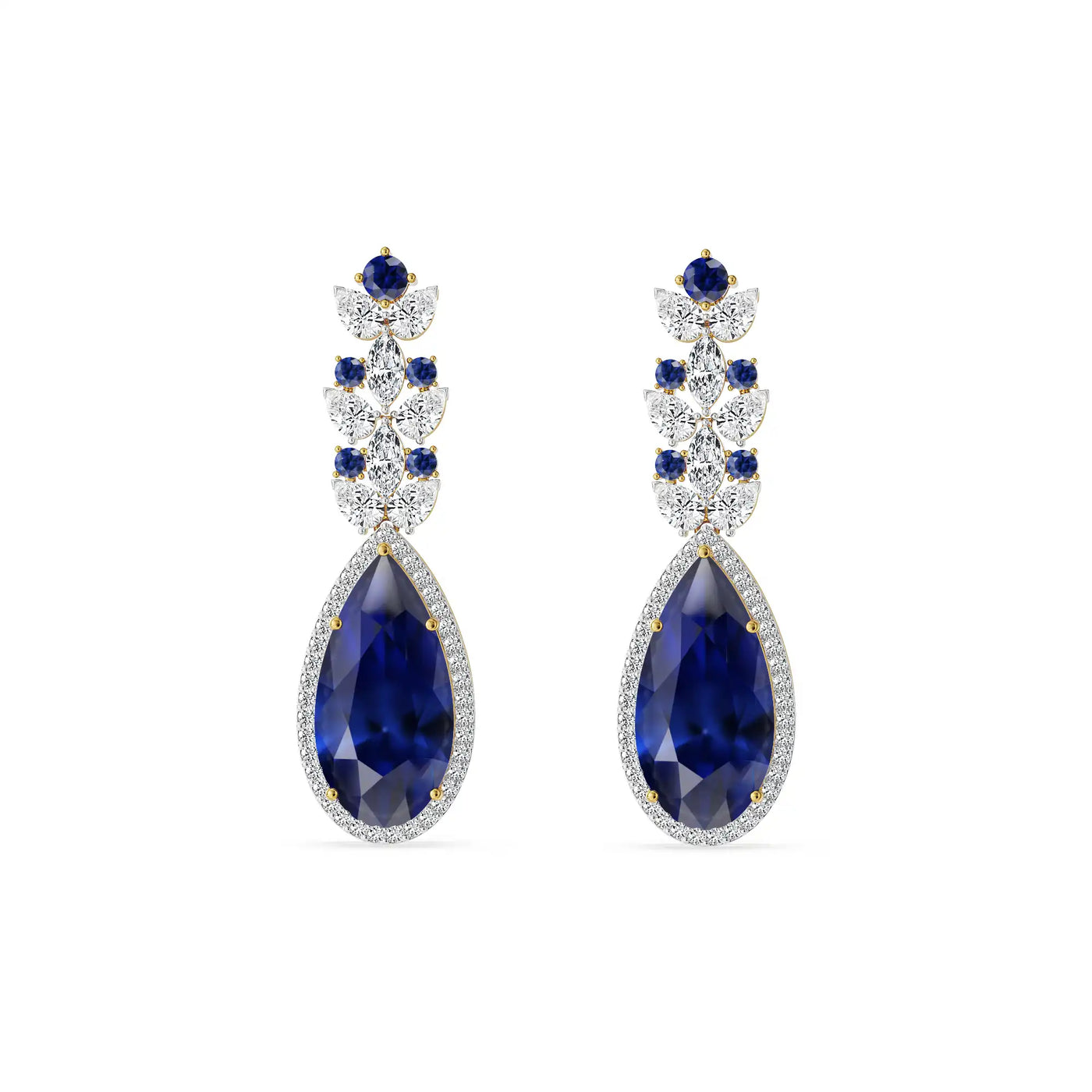 Indigo Ice Lab Grown Diamond Earrings 9KT