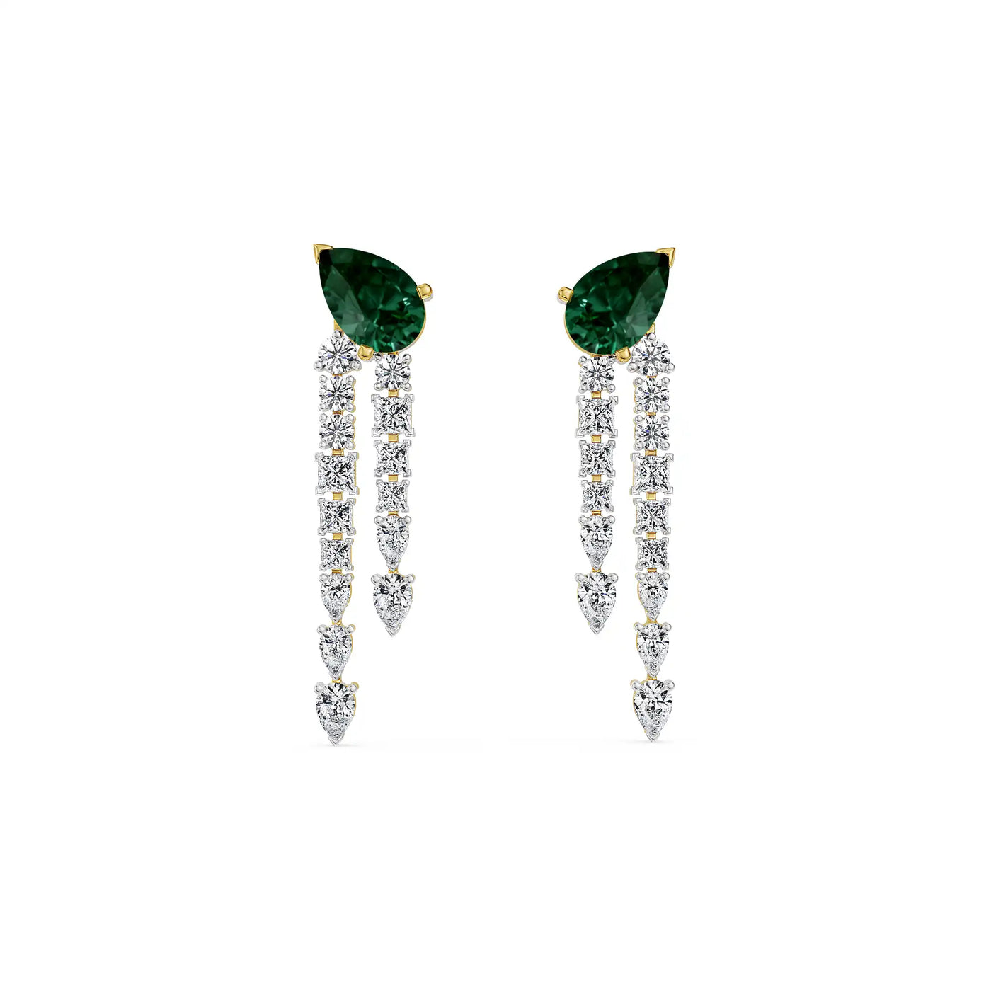 Empress Dewdrop Lab Grown Diamond Earrings 9KT