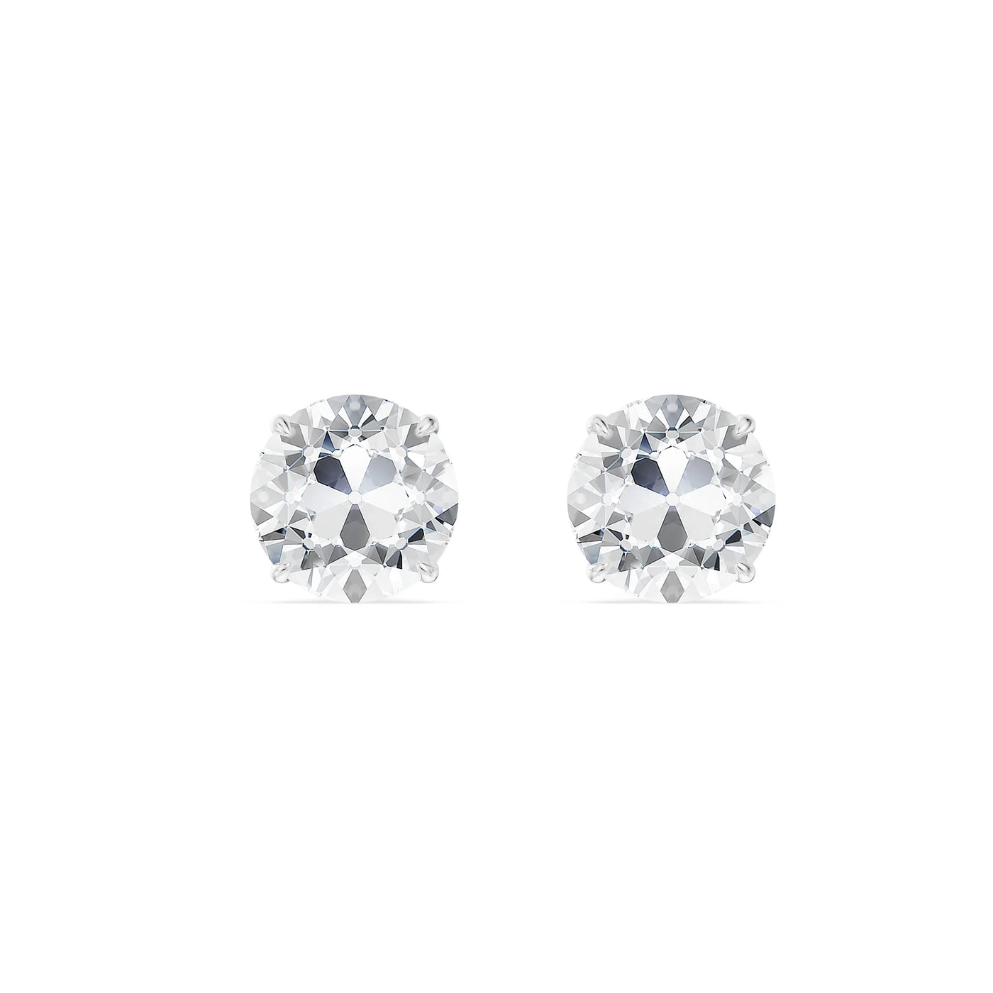 Old European Cut Lab Grown Diamond Studs