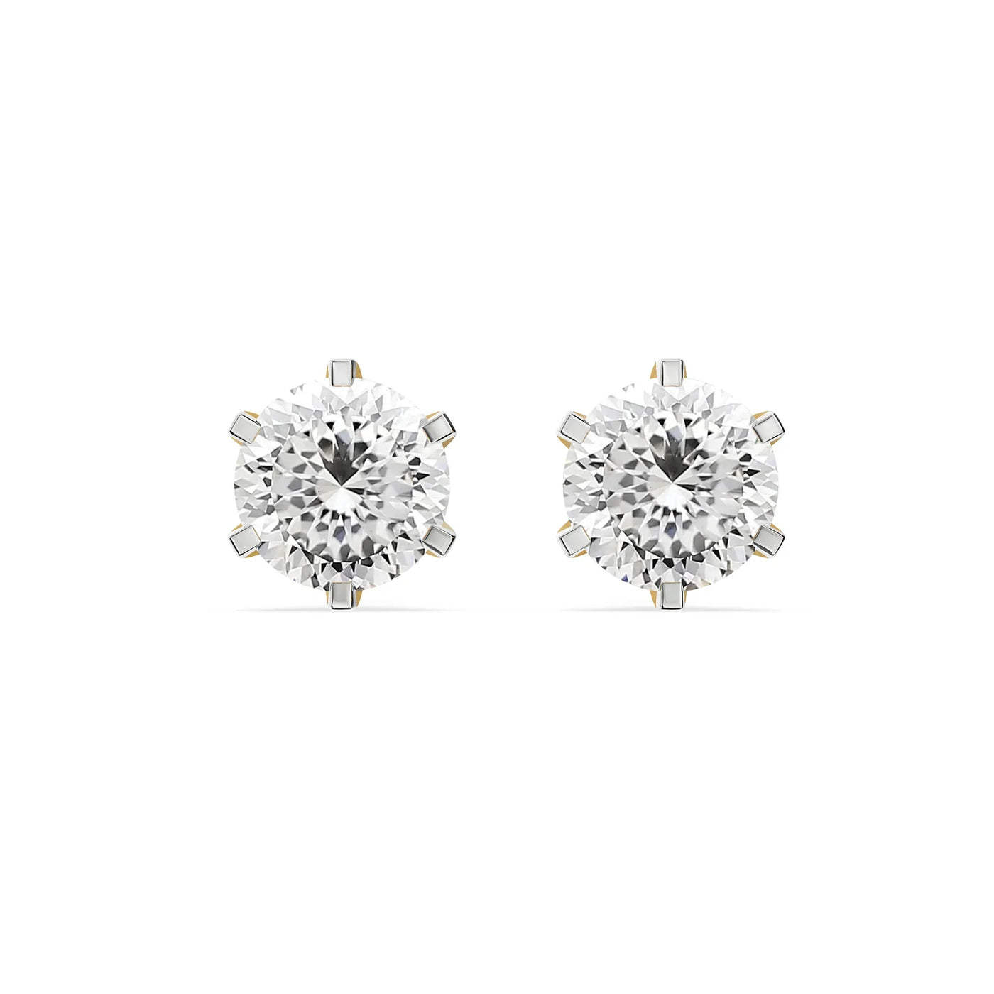 Potuguese   Cut   Lab   Grown   Diamond   Studs_in_stock