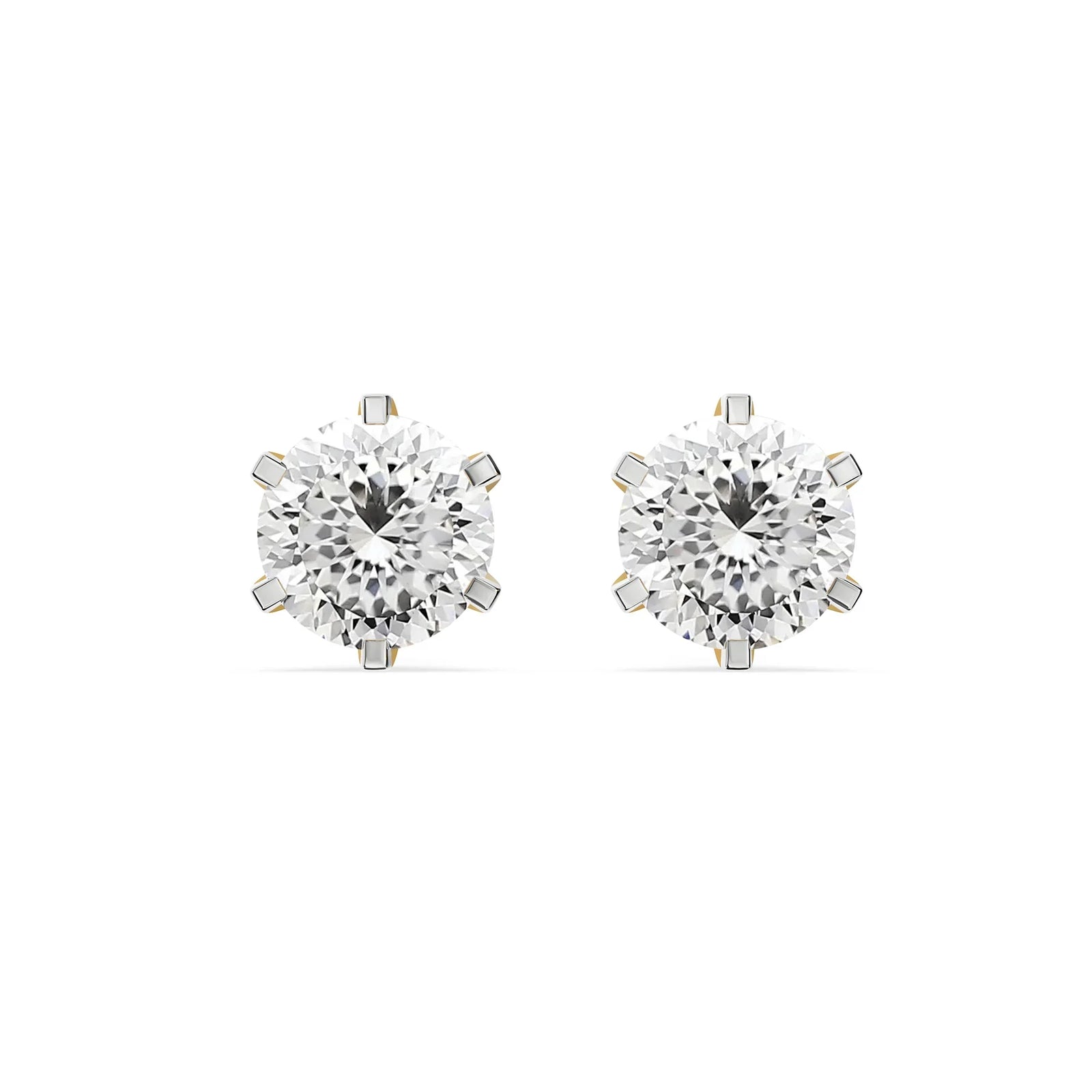 Potuguese   Cut   Lab   Grown   Diamond   Studs_in_stock