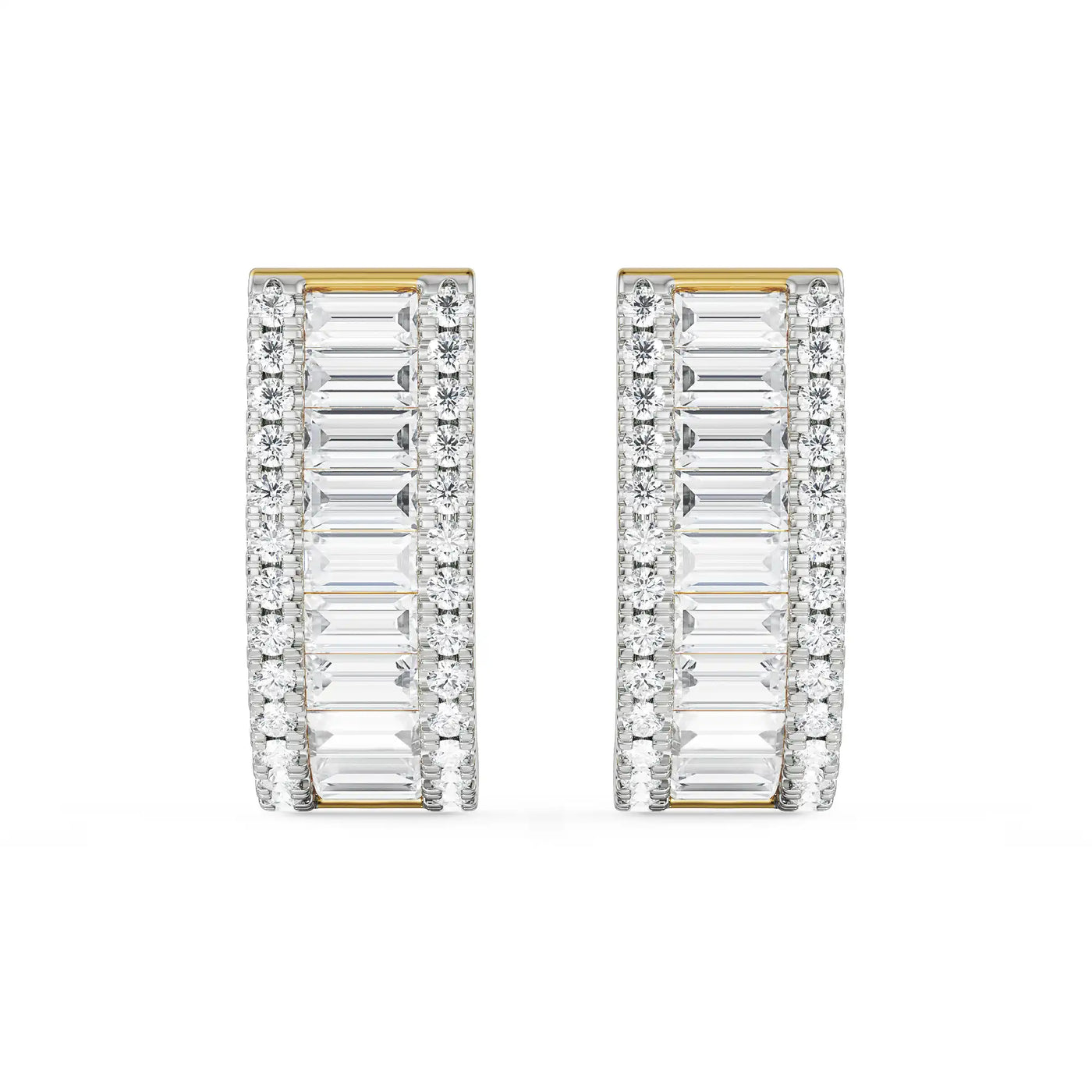Baguette Lab Grown Diamond Studs