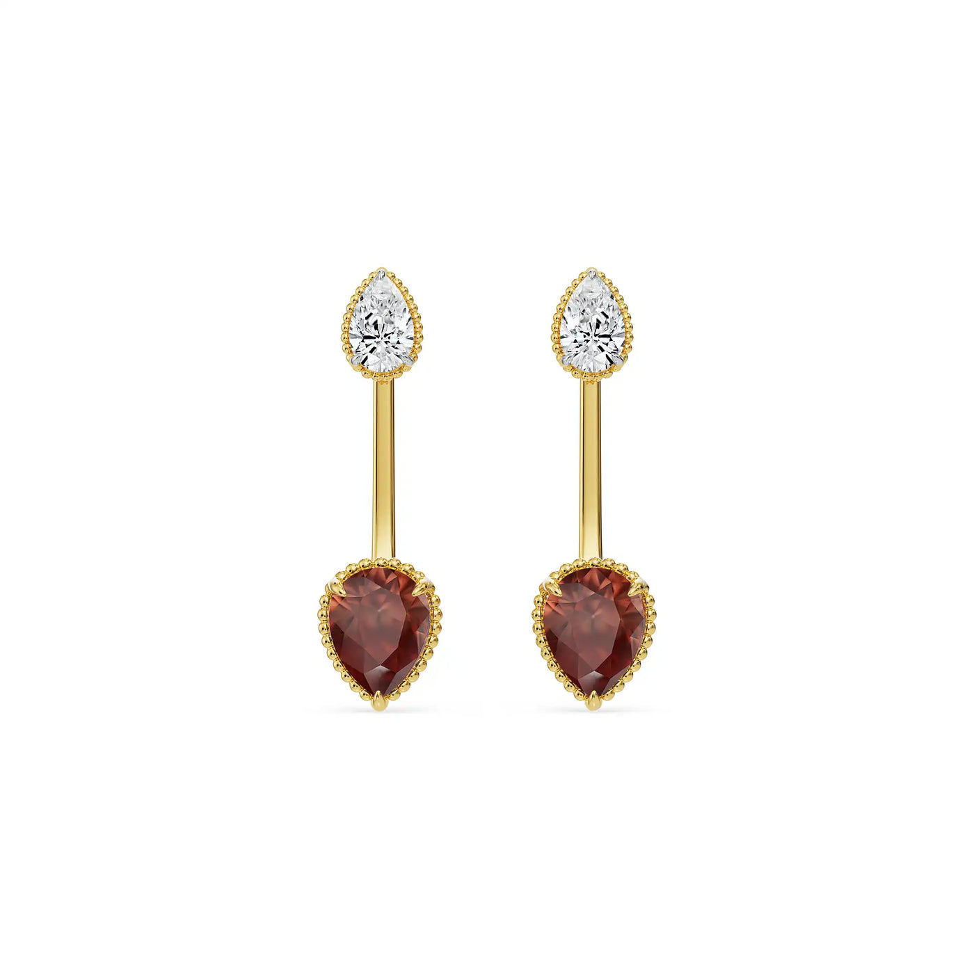 Ruby Rain Lab Grown Diamond Earrings