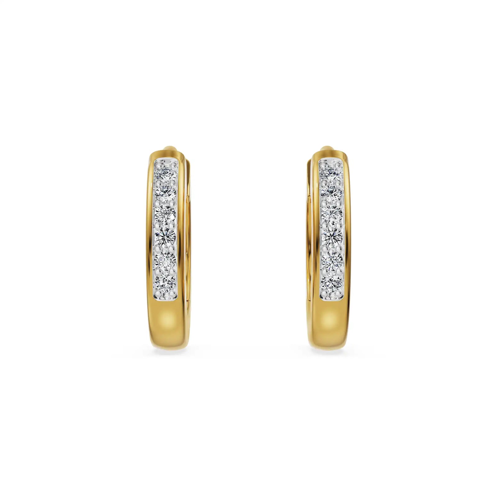Stellar Kids Lab Grown Diamond Earrings
Front View