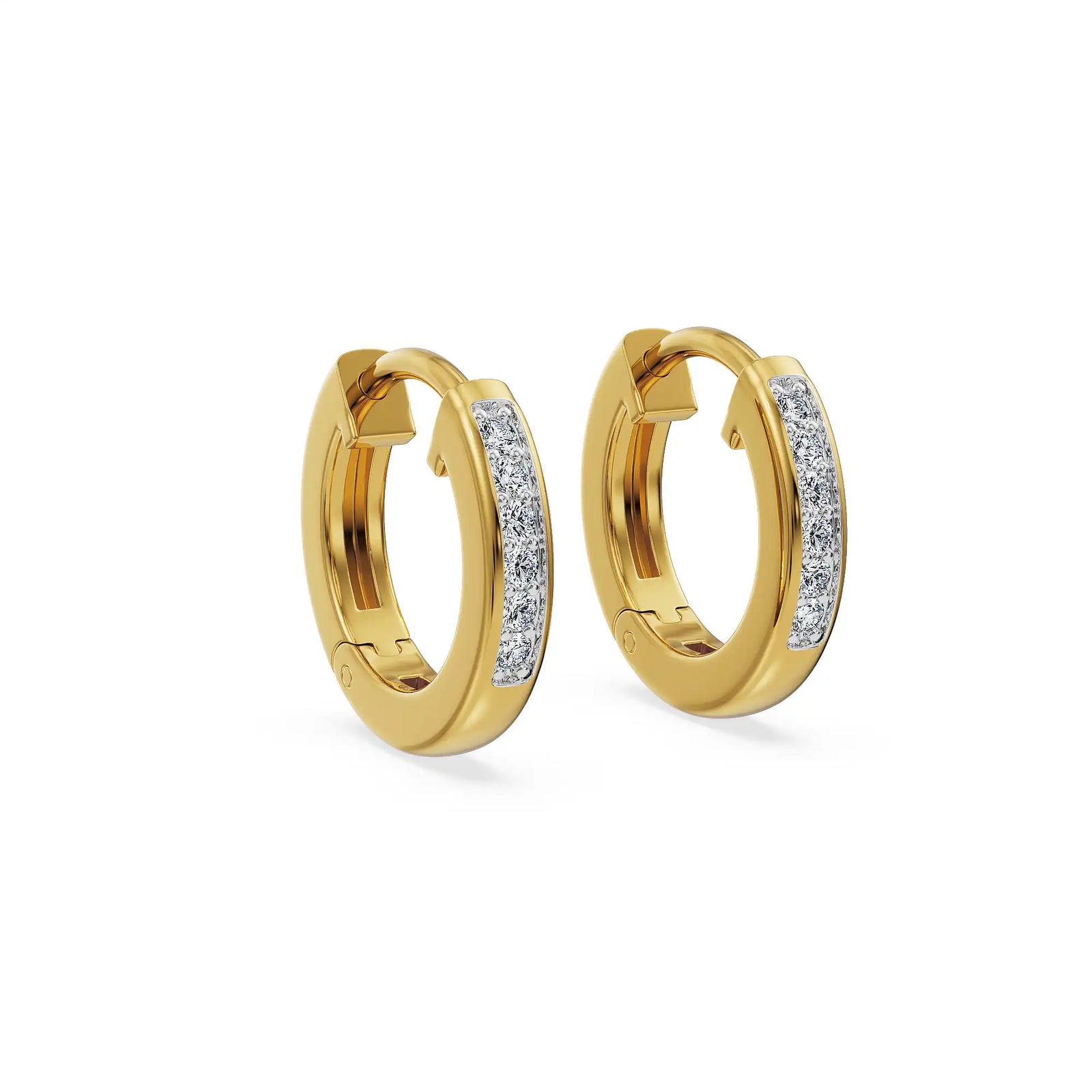 Stellar Kids Lab Grown Diamond Earrings
Side View