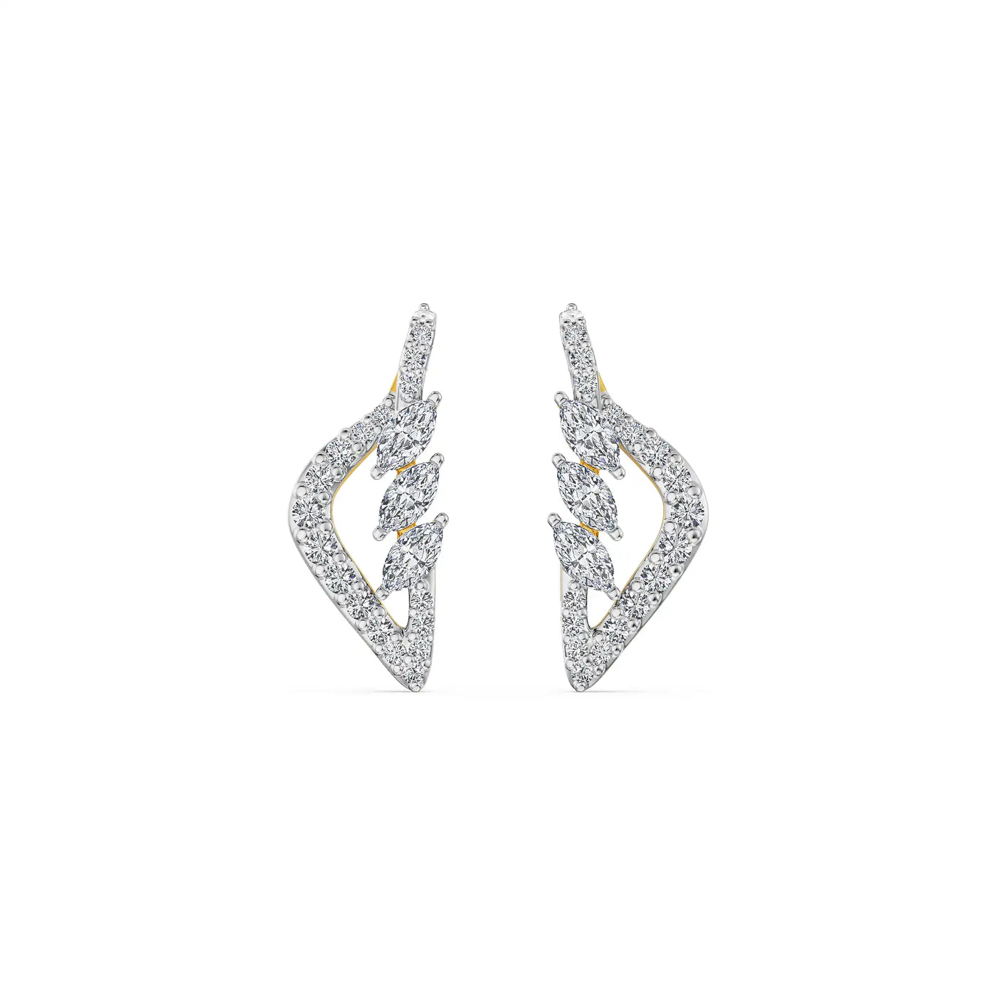 Prism Marquise Lab Grown Diamond Earrings