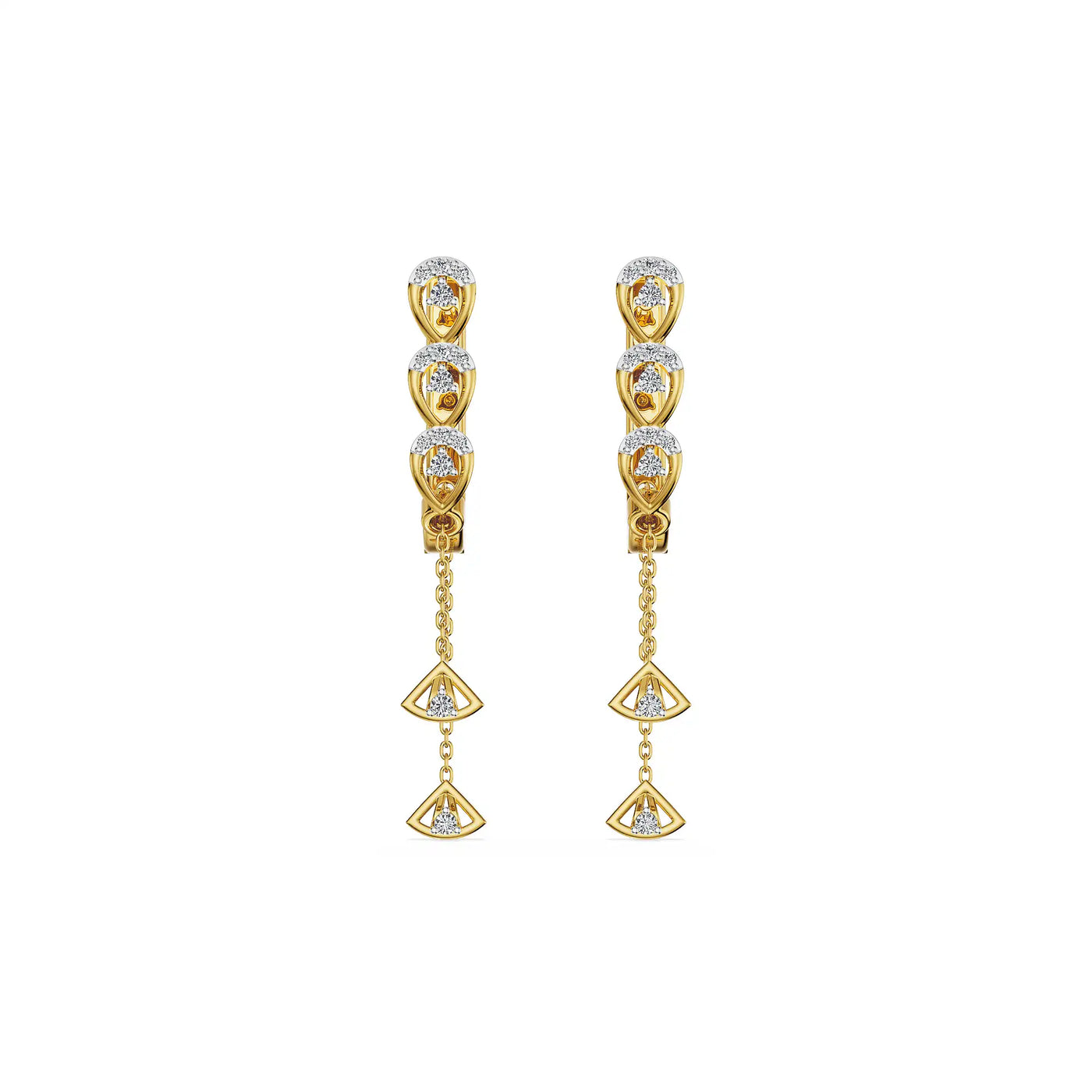 Flirt and Flow Lab Grown Diamond Earrings