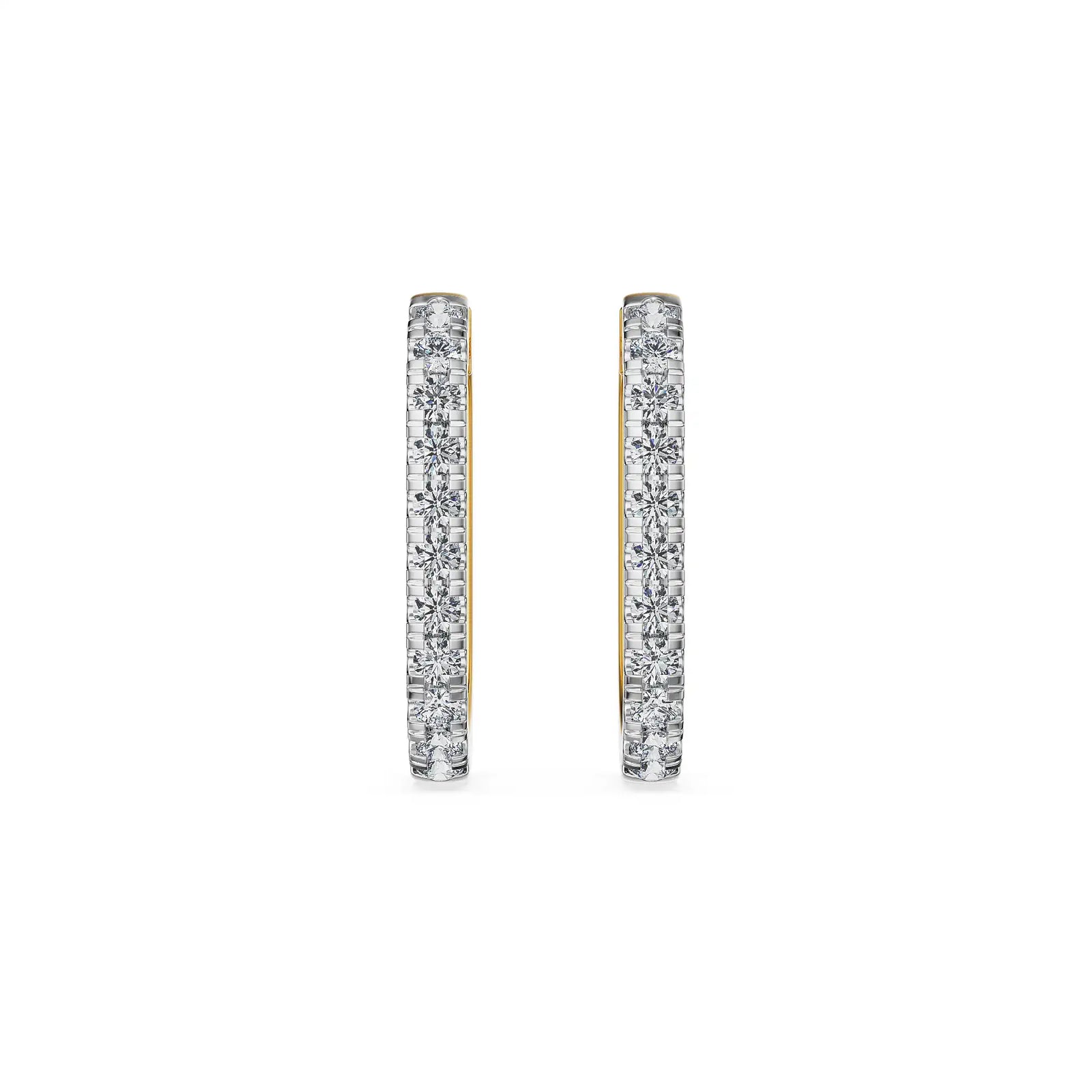 Classic Lab Grown Diamond Hoops