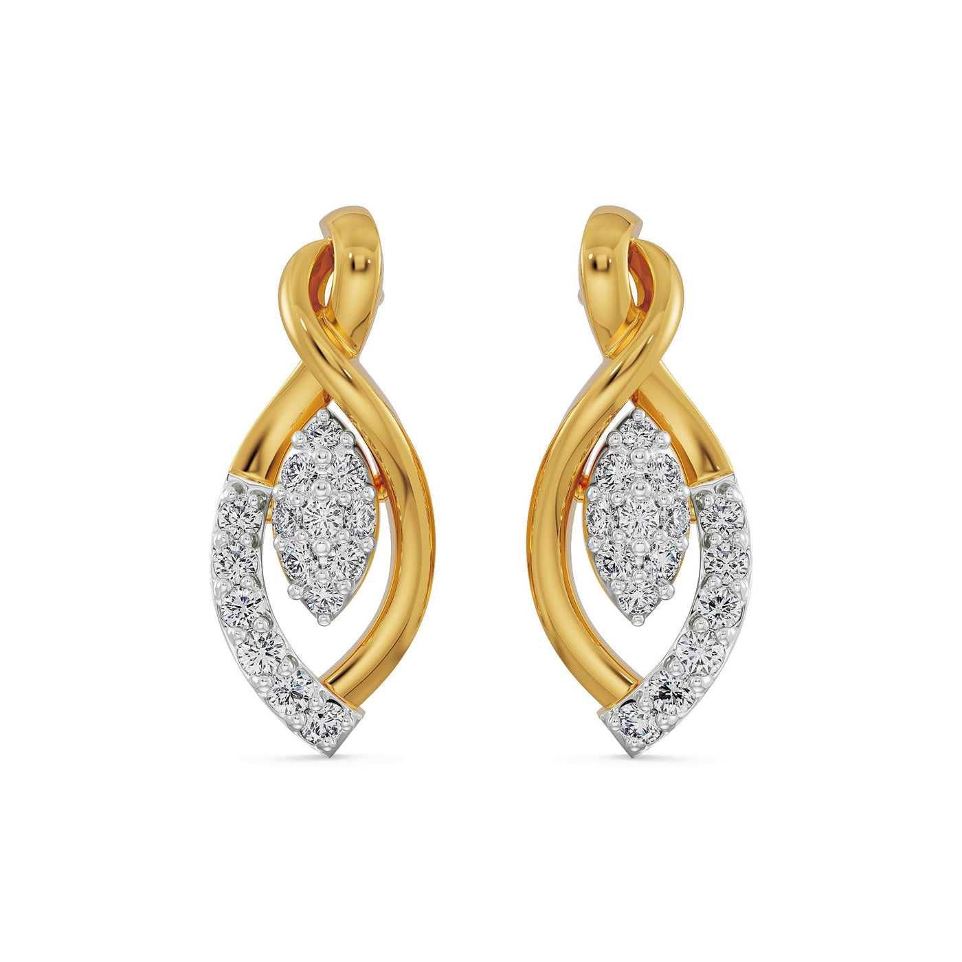 Lab Grown Diamond Dazzle Earrings 9KT
