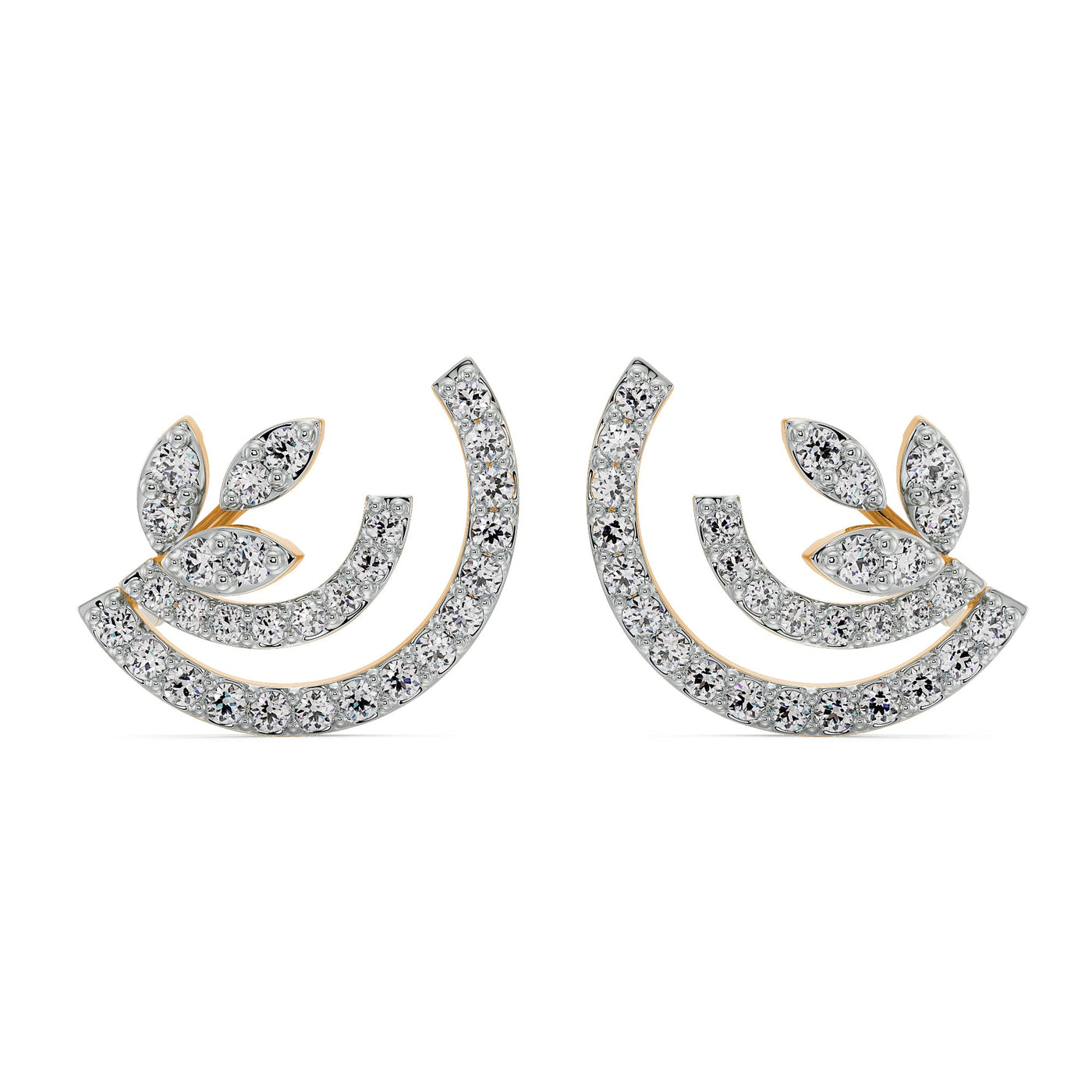 Glamorous Lab Grown Diamond Earrings