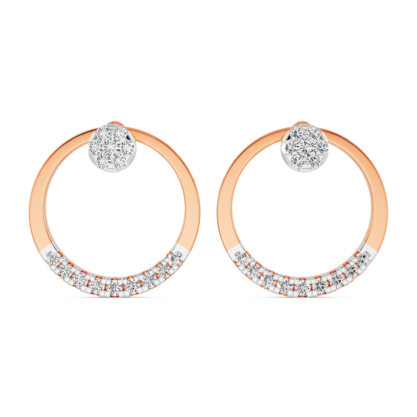 Brilliant Orbit Lab Grown Diamond Earrings