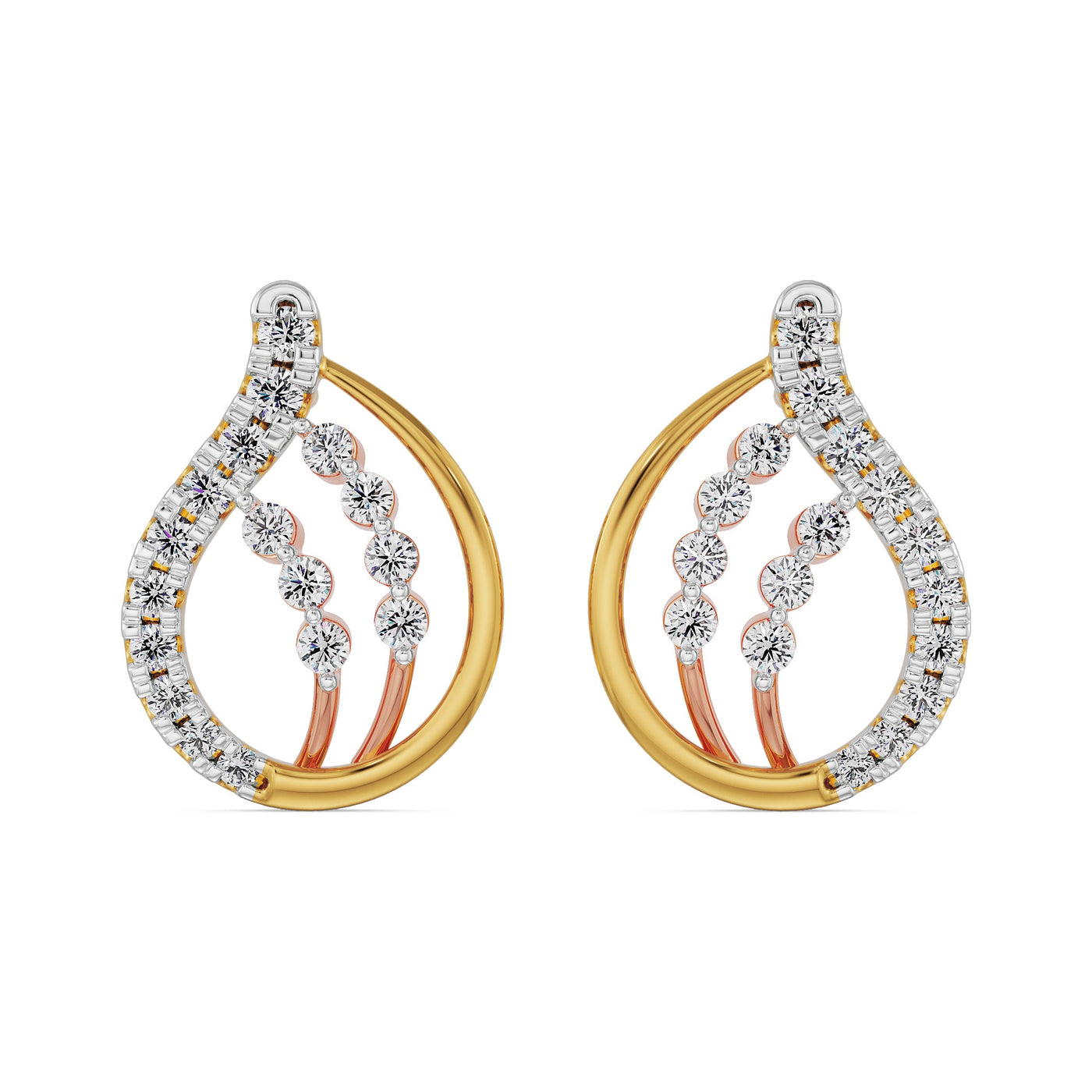 Dazzling Lab Grown Diamond Earrings