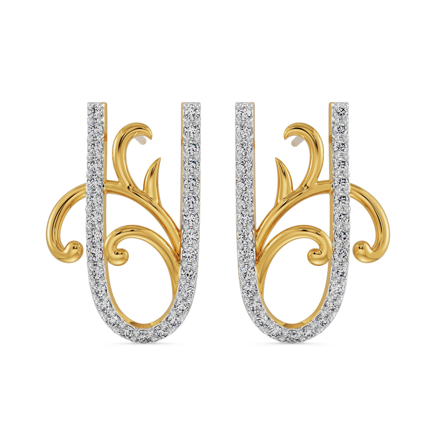 U Fusion Lab Grown Diamond Earrings