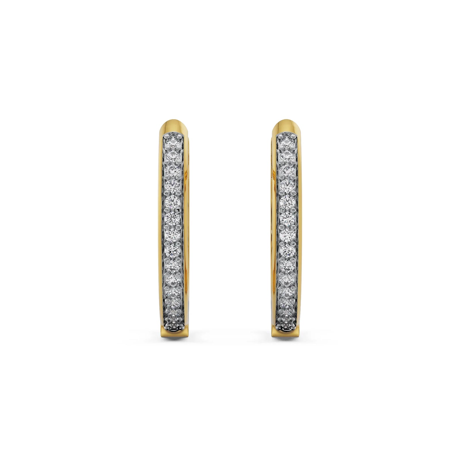 Round Lab Grown Diamond Hoops_in-stock