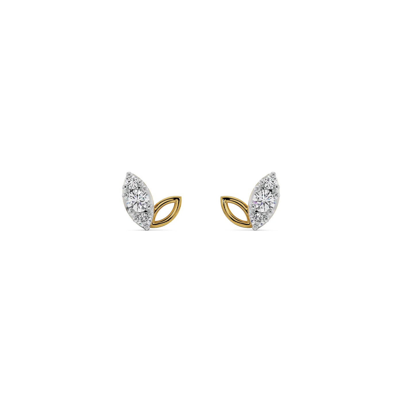 Duo Marquise Lab Grown Diamond Studs