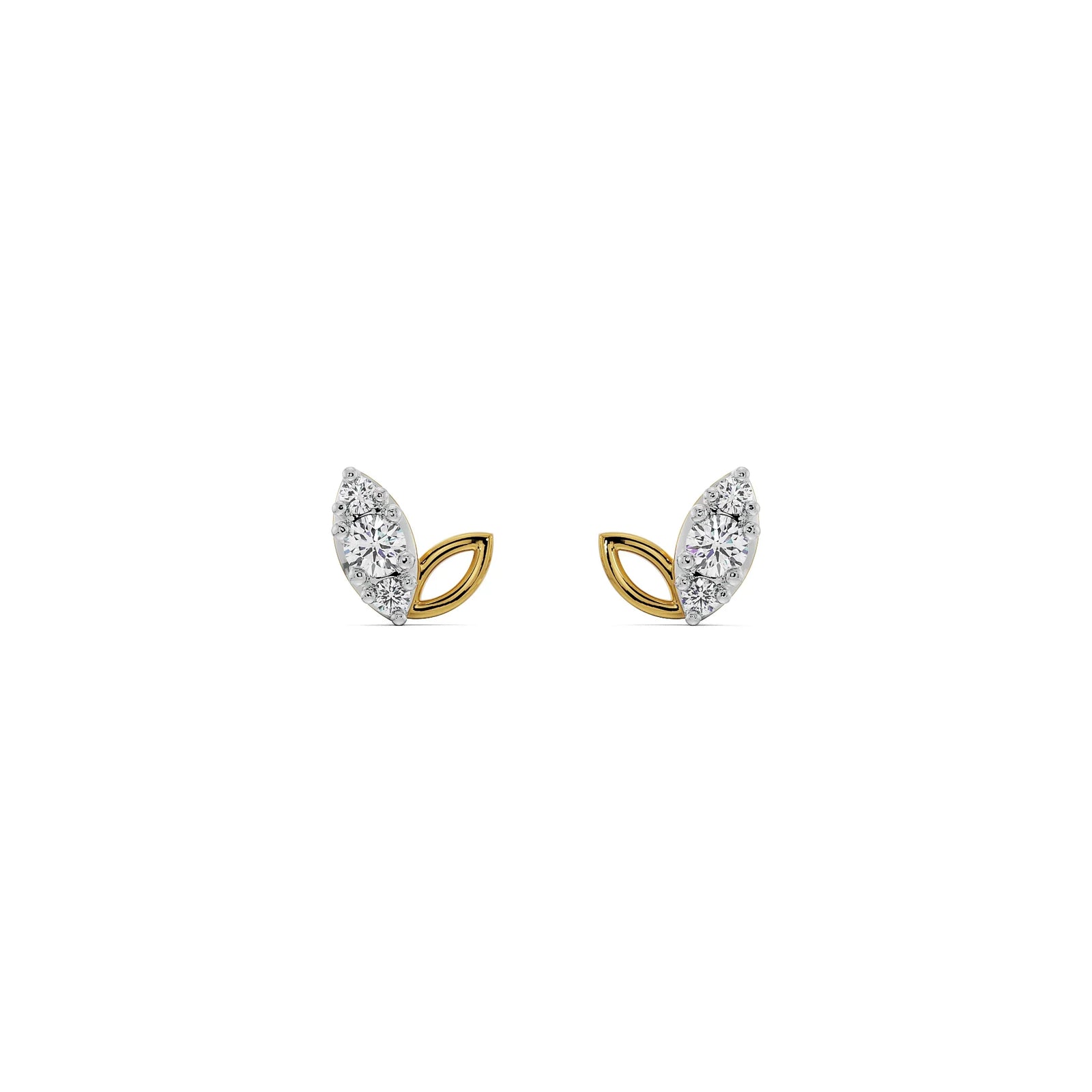 Duo Marquise Lab Grown Diamond Studs_in-stock