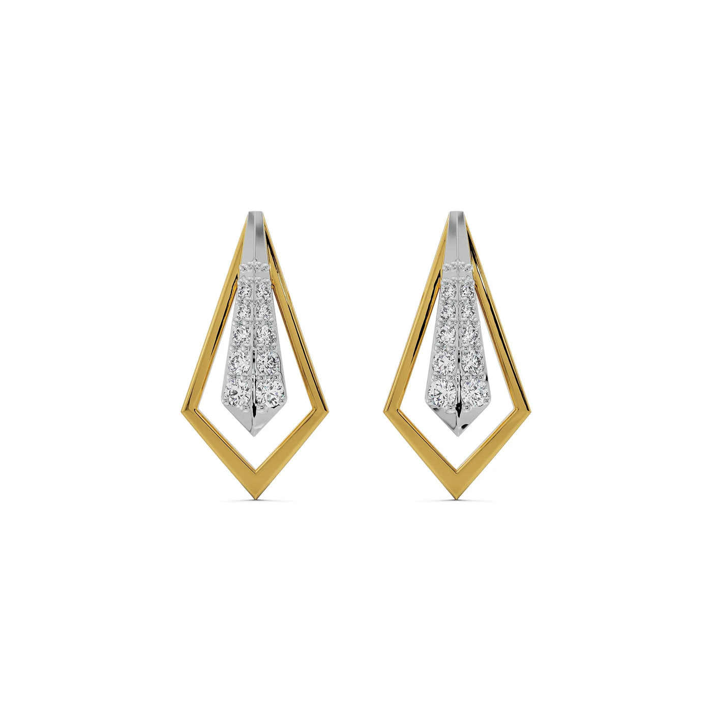 Majestic Lab Grown Diamond Drop Earrings 9KT