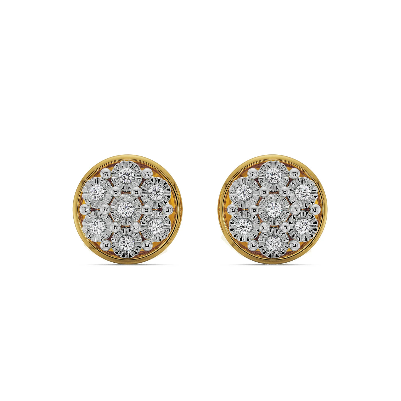 Round Brilliance Lab Grown Diamond Studs 9KT