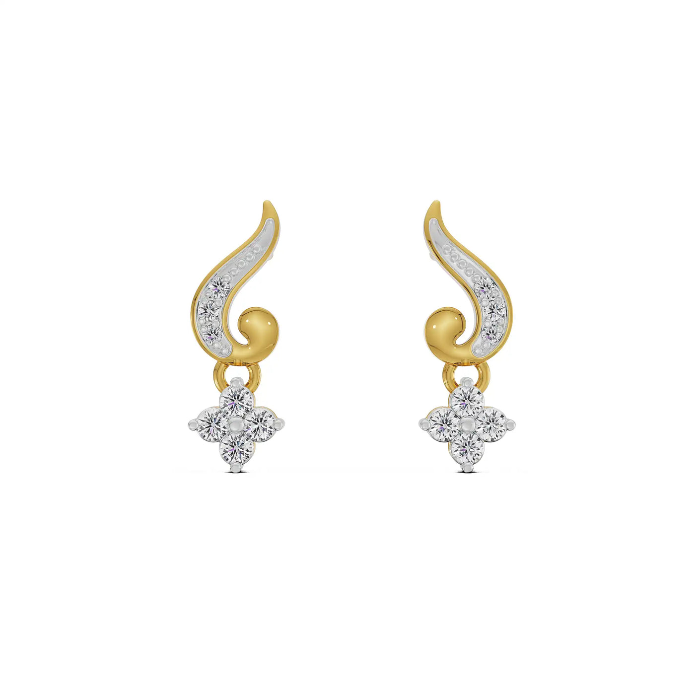 Gleaming Akira Lab Grown Diamond Earrings