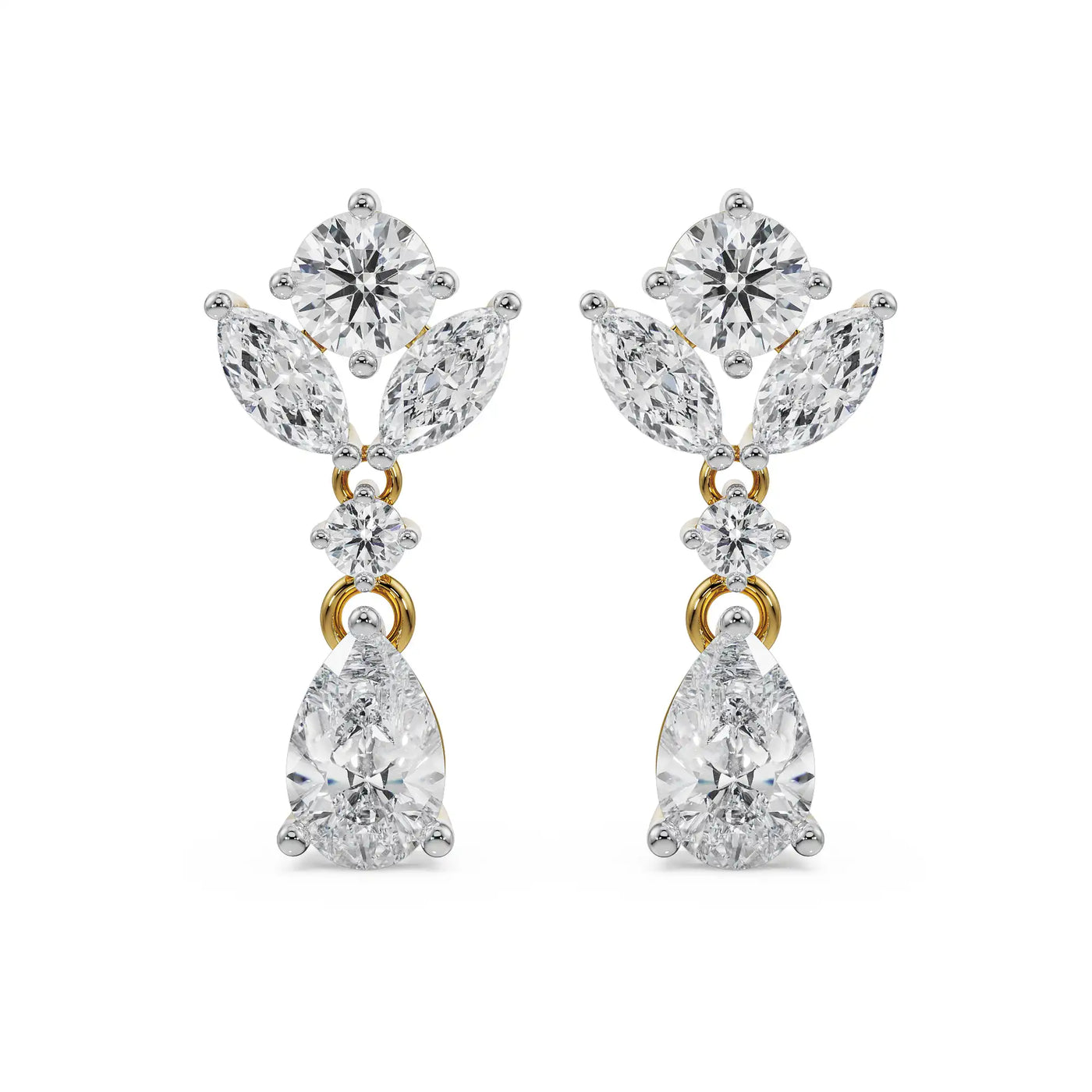 Magical Drop Lab Grown Diamond Earrings 9KT