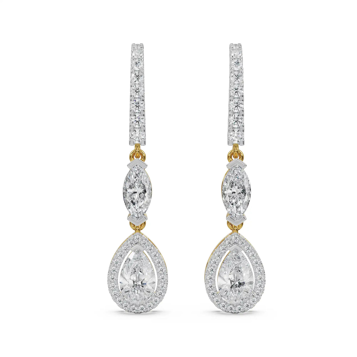 Euphoric Lab Grown Diamond Drop Earrings